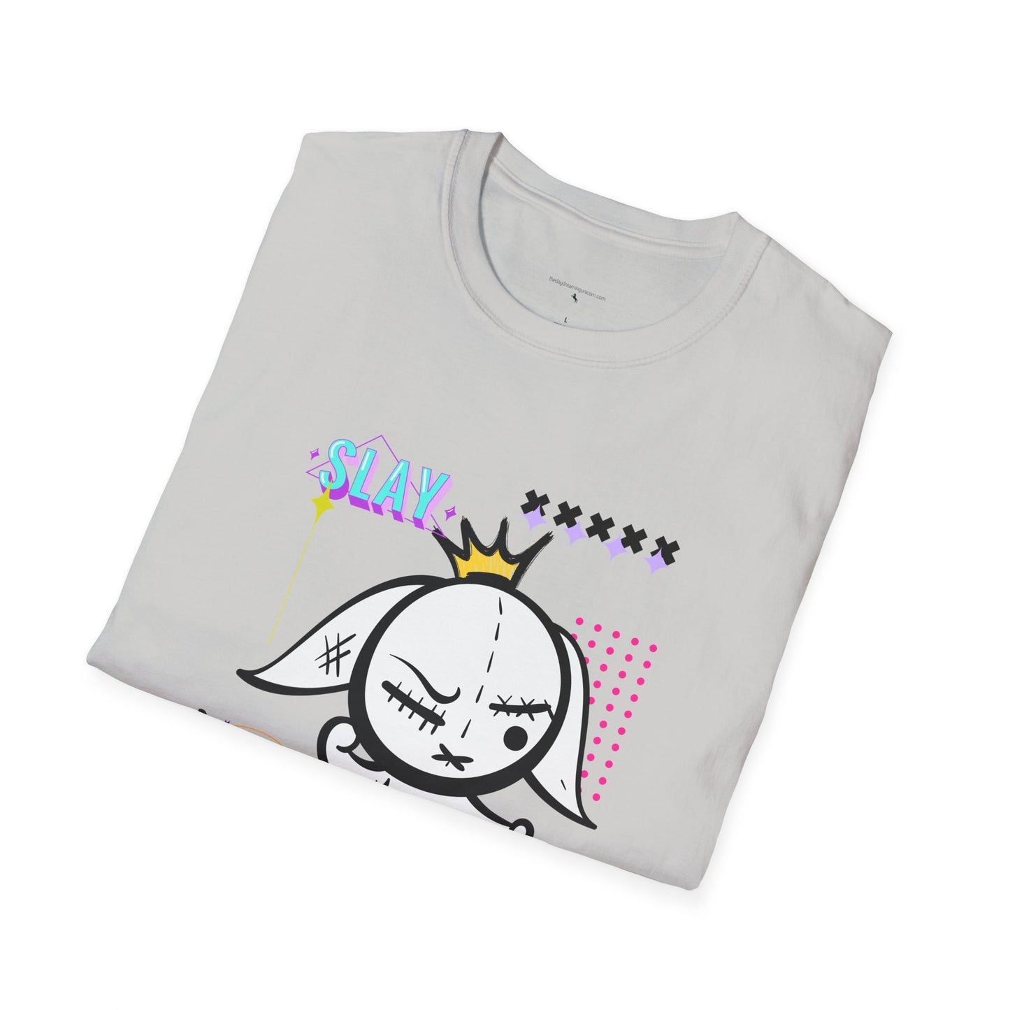 Graffiti bunny Slay  Unisex Softstyle T-Shirt