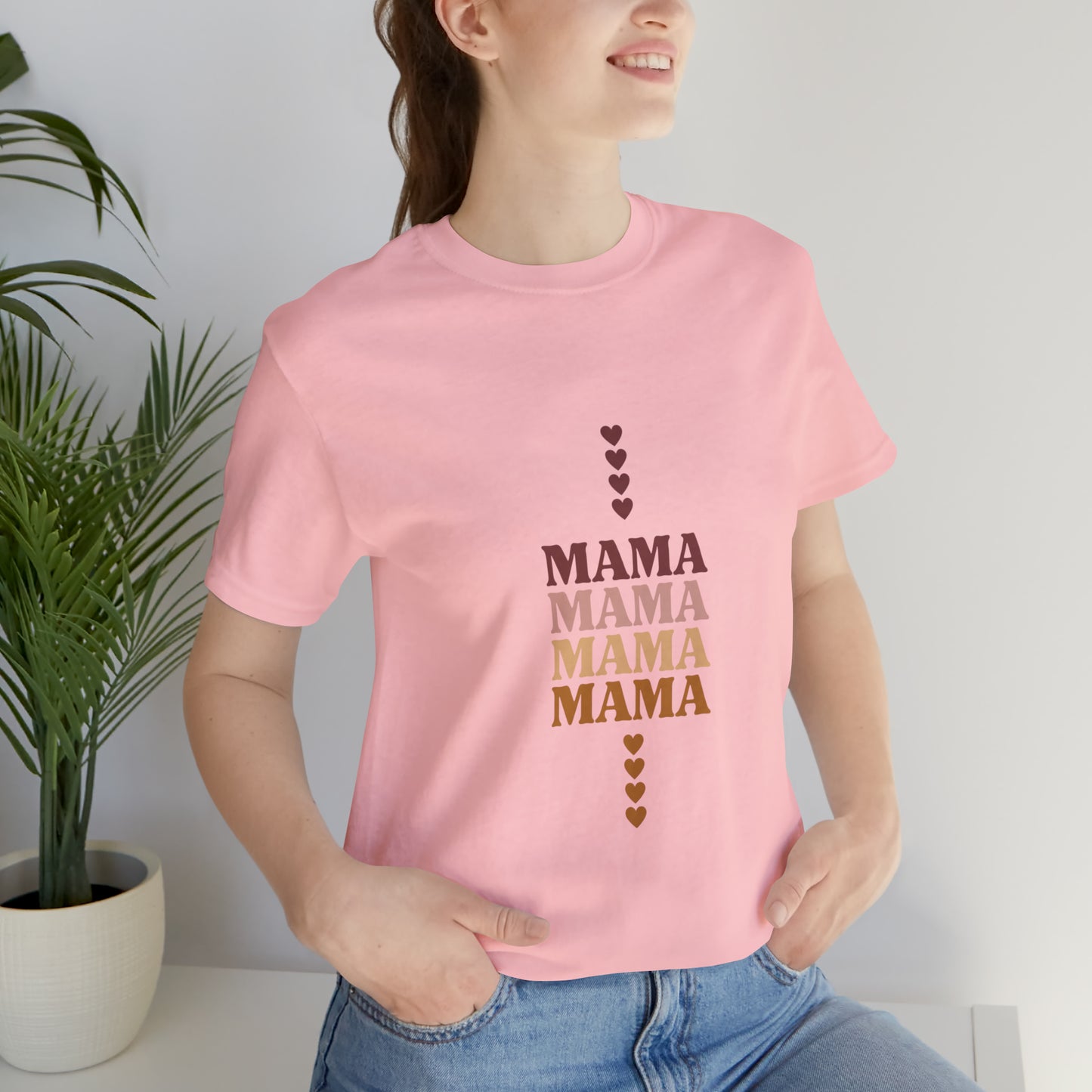 Mom Life Unisex Jersey Short Sleeve Tee