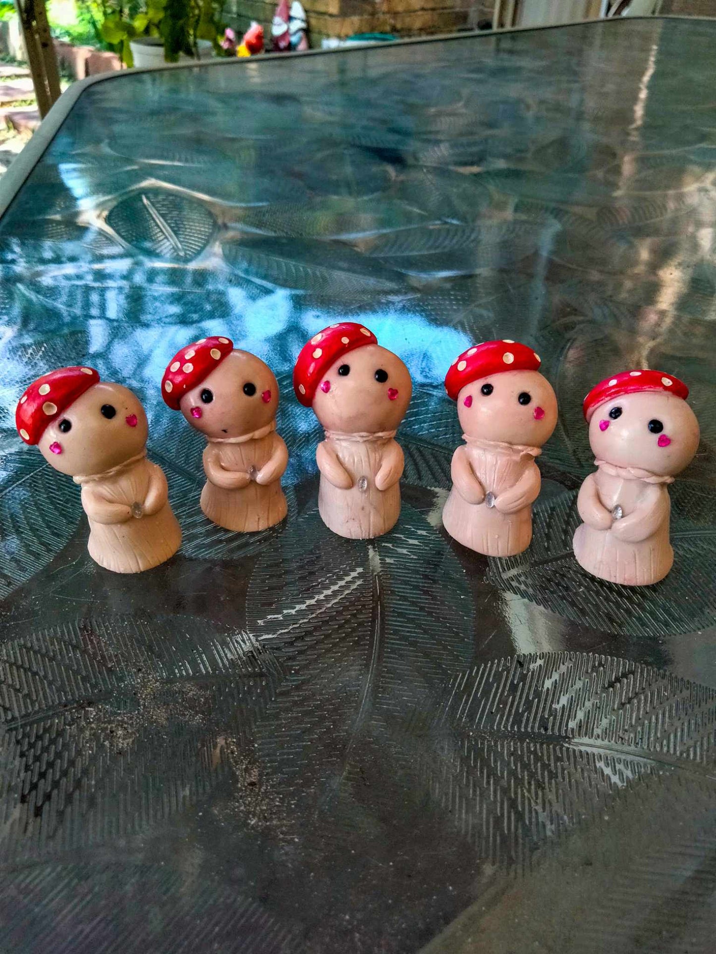 French mushroom lovers Clay Collectibles