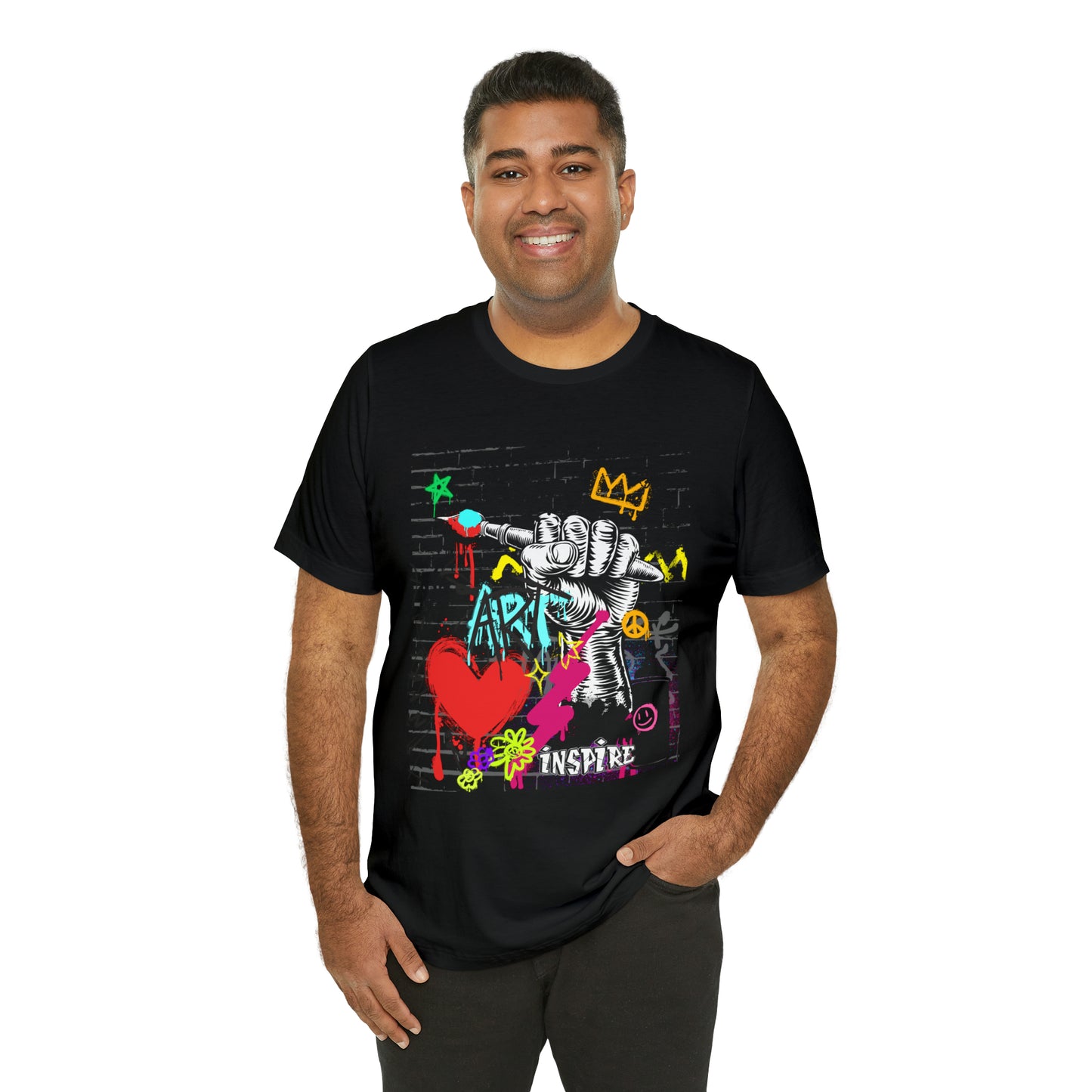 Artist graffiti urban Unisex Jersey Short Sleeve Tee