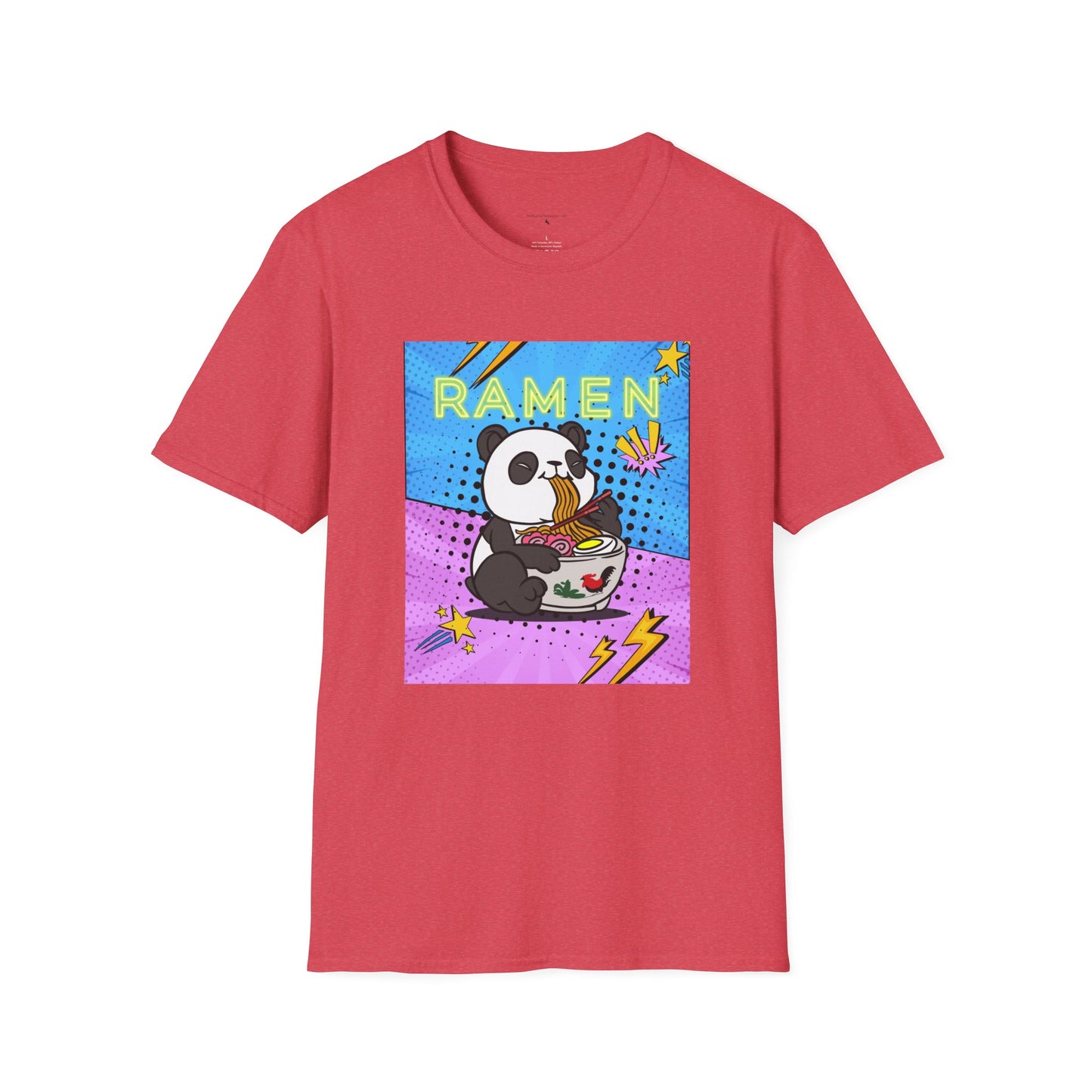 Ramen Panda Unisex Softstyle T-Shirt