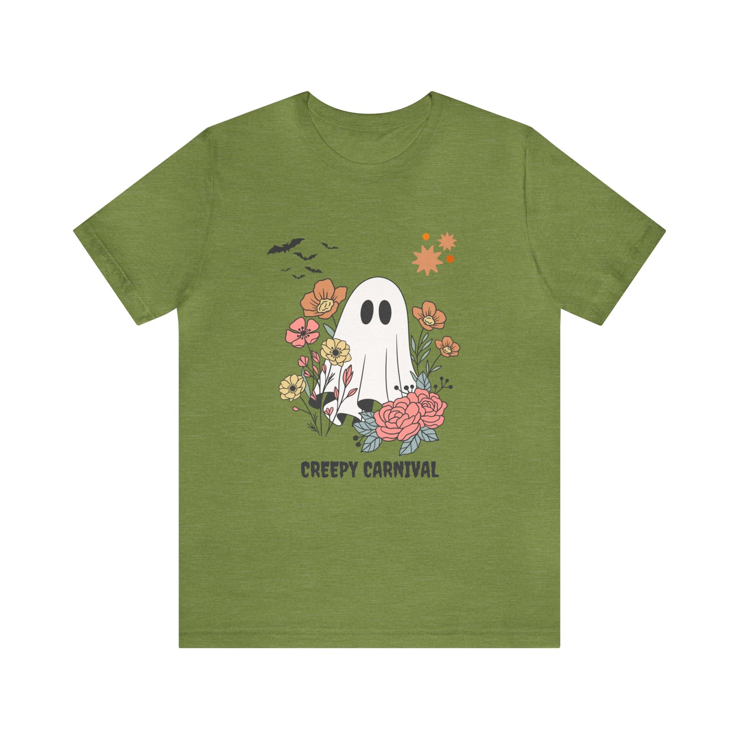 Halloween creepy carnival Unisex Jersey Short Sleeve Tee