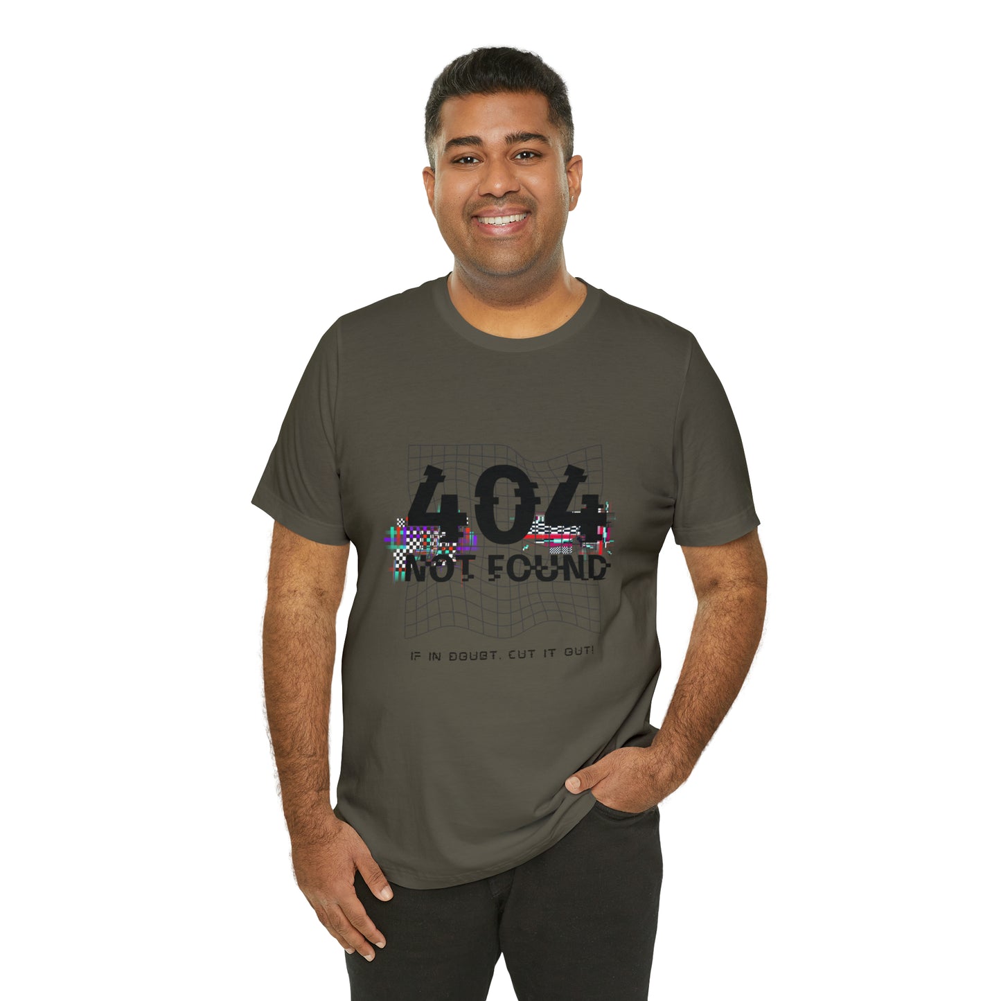 404 Not found Unisex Jersey Short Sleeve Tee