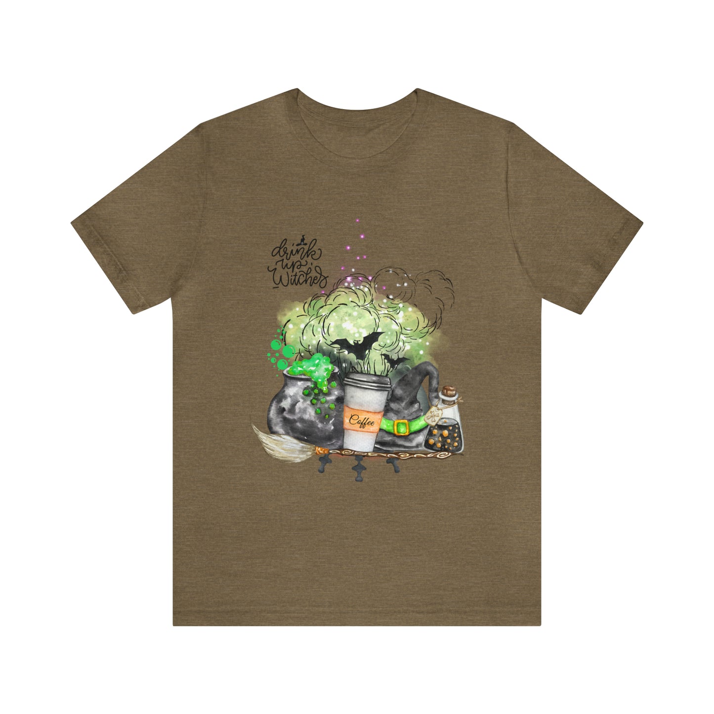 Halloween Witch Unisex Jersey Short Sleeve Tee