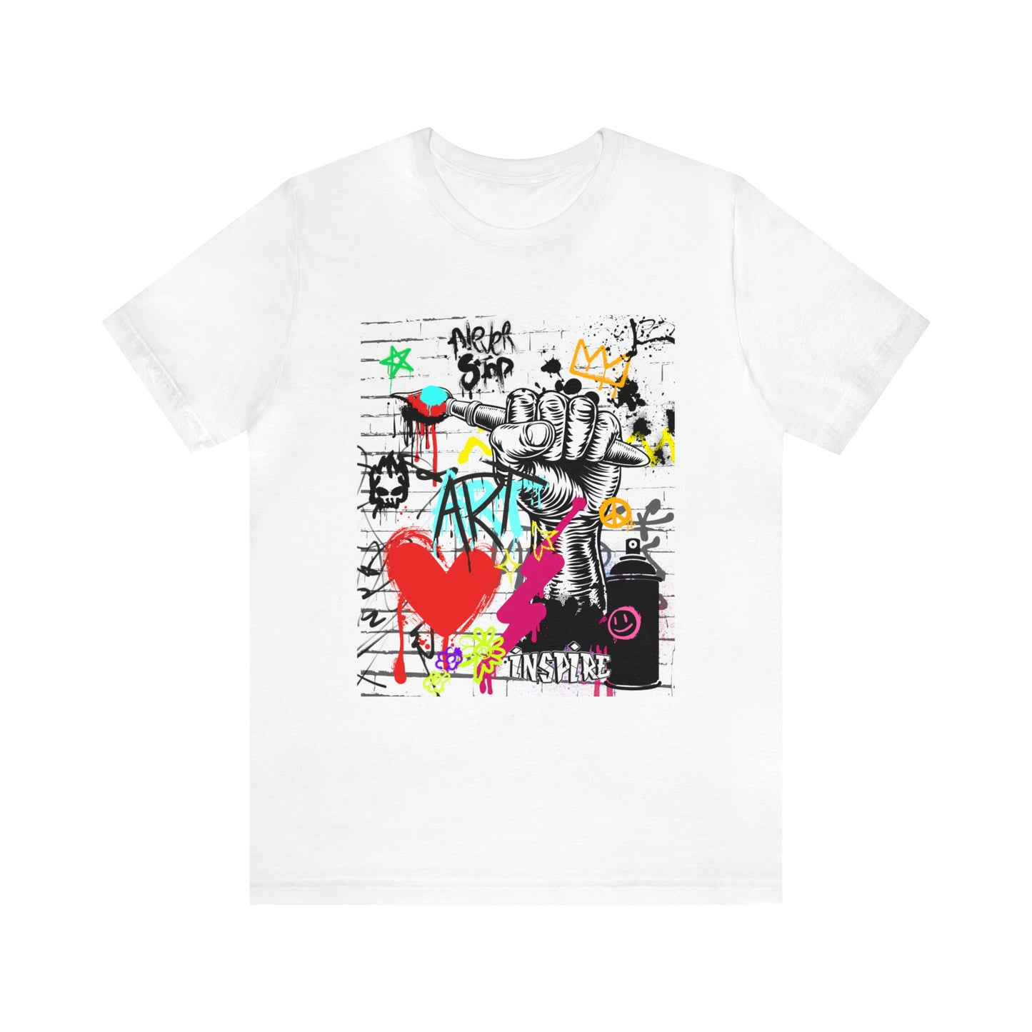 Artist graffiti urban Unisex Jersey Short Sleeve Tee