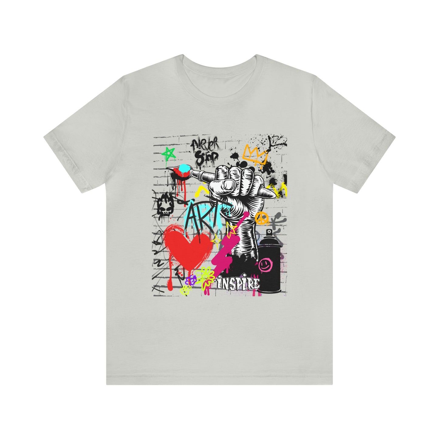 Artist graffiti urban Unisex Jersey Short Sleeve Tee