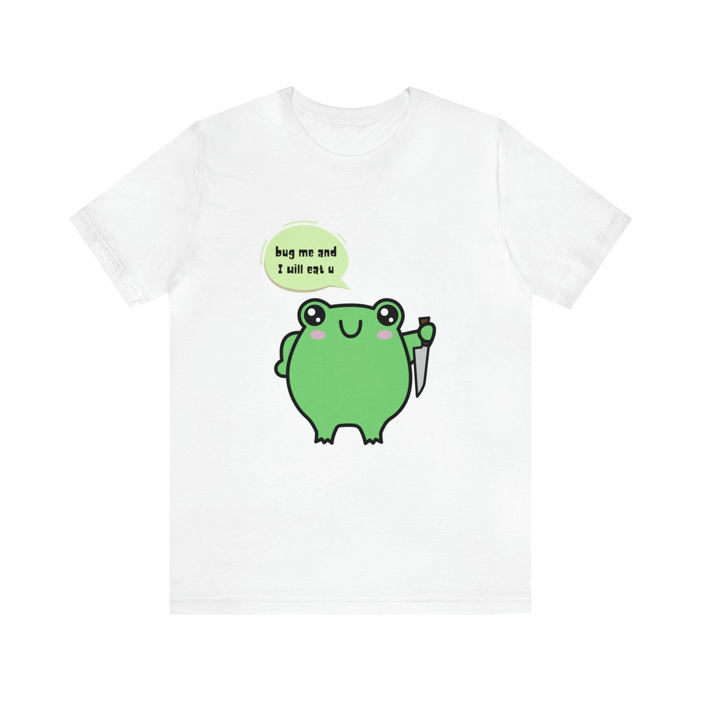 Frog kawaii cute Unisex Jersey Short Sleeve Tee