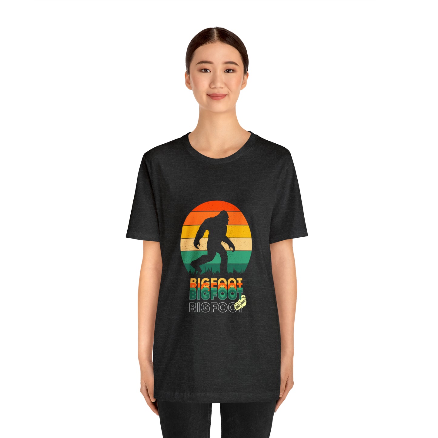 Bigfoot retro Unisex Jersey Short Sleeve Tee