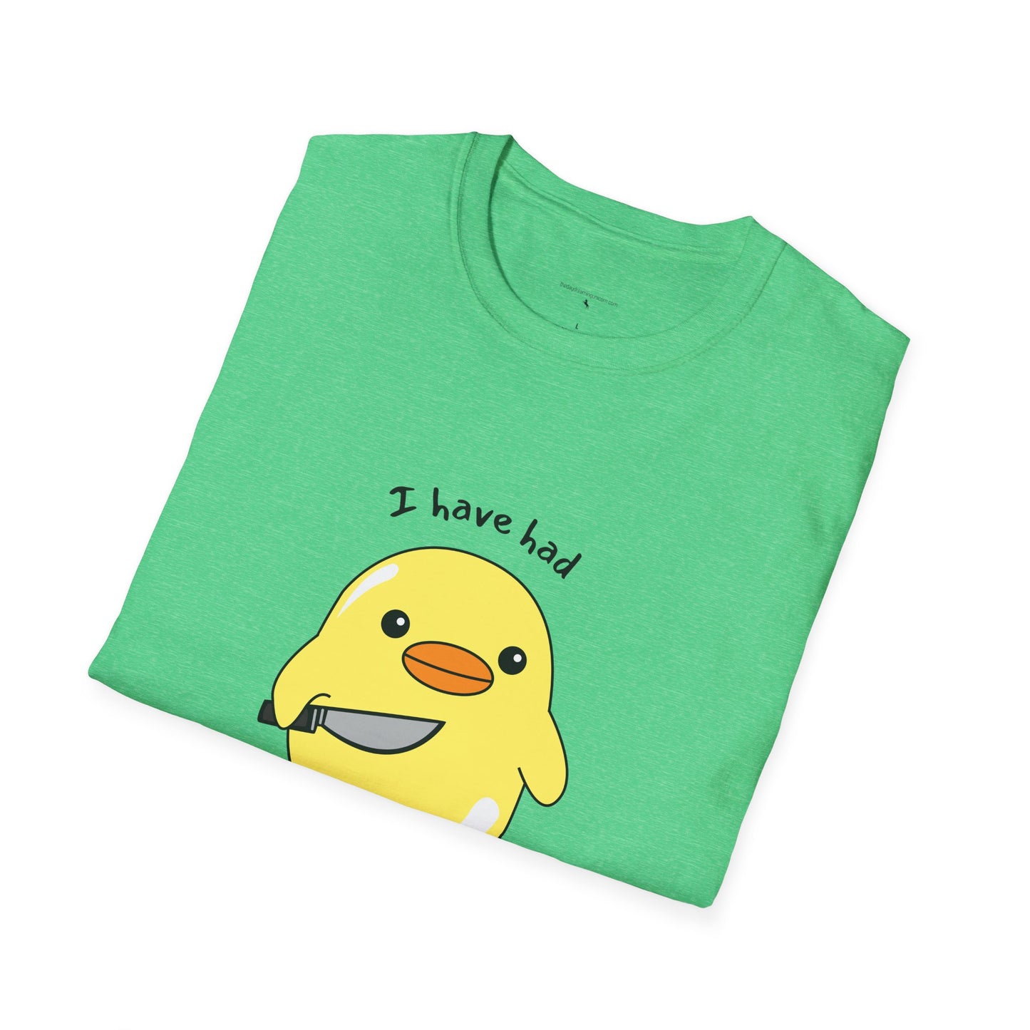 Cute Angry Chick Unisex Softstyle T-Shirt