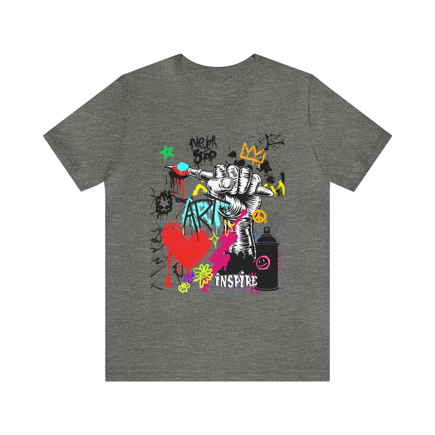 Artist graffiti urban Unisex Jersey Short Sleeve Tee