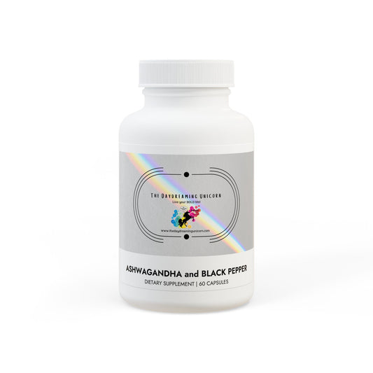 Ashwagandha and Black Pepper Supplement (60 capsules)