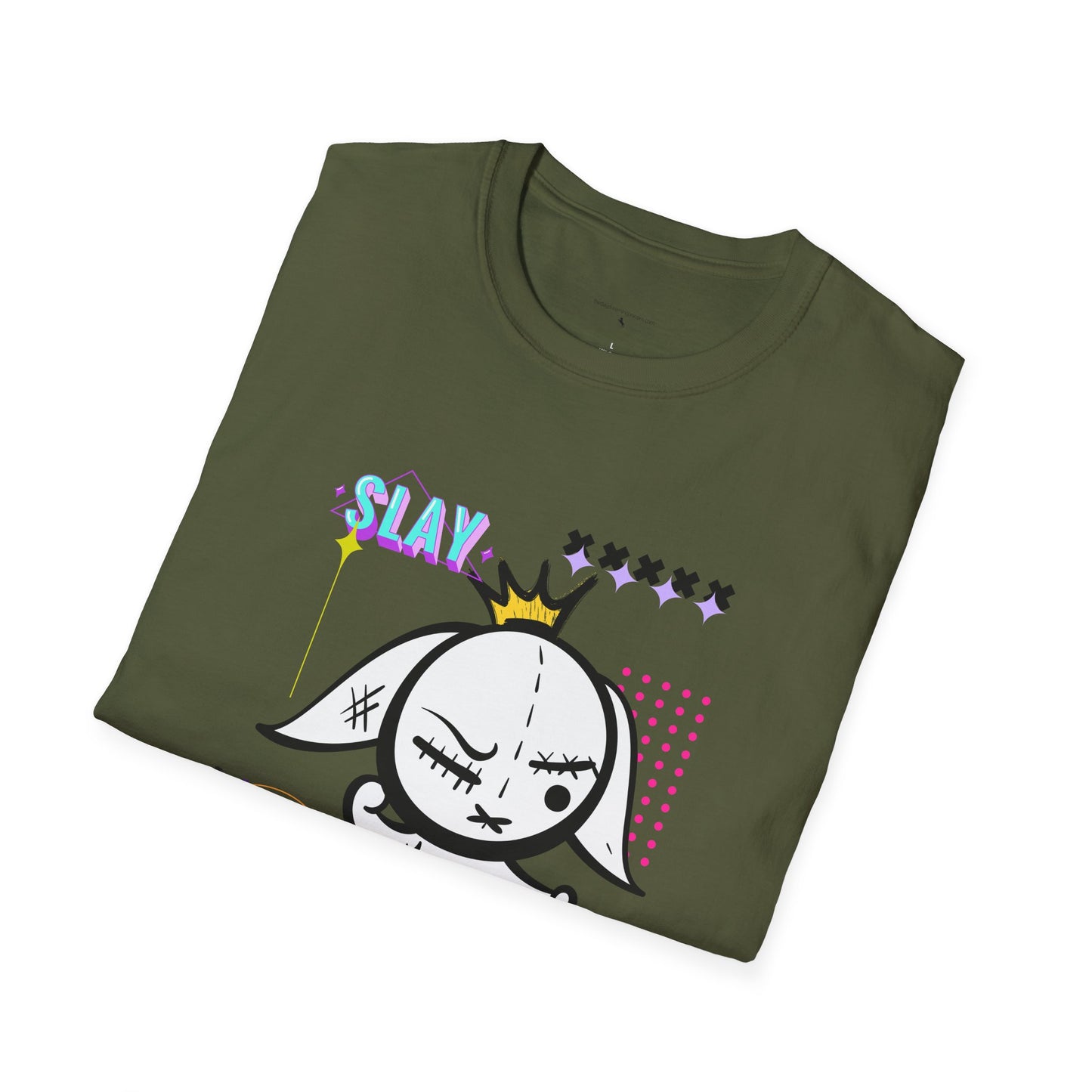 Graffiti bunny Slay  Unisex Softstyle T-Shirt