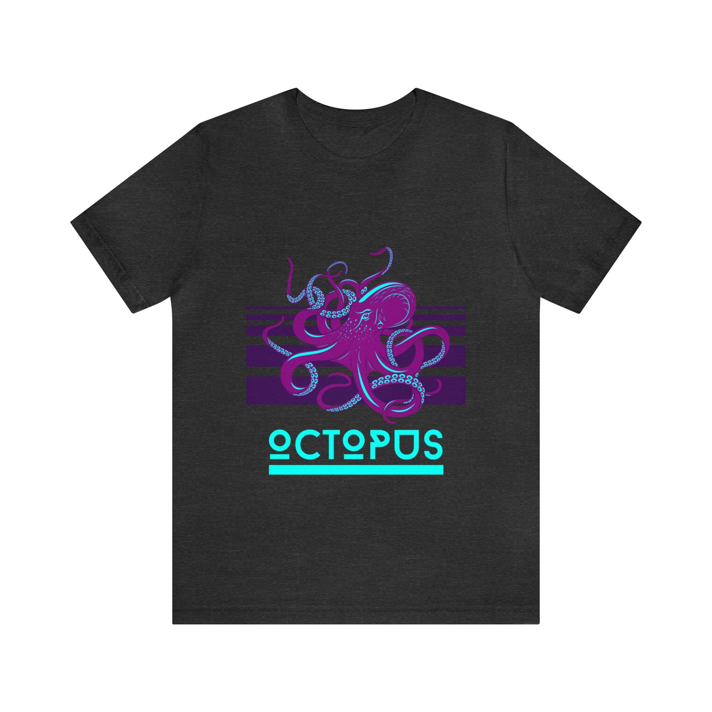 Octopus retro Unisex Jersey Short Sleeve Tee