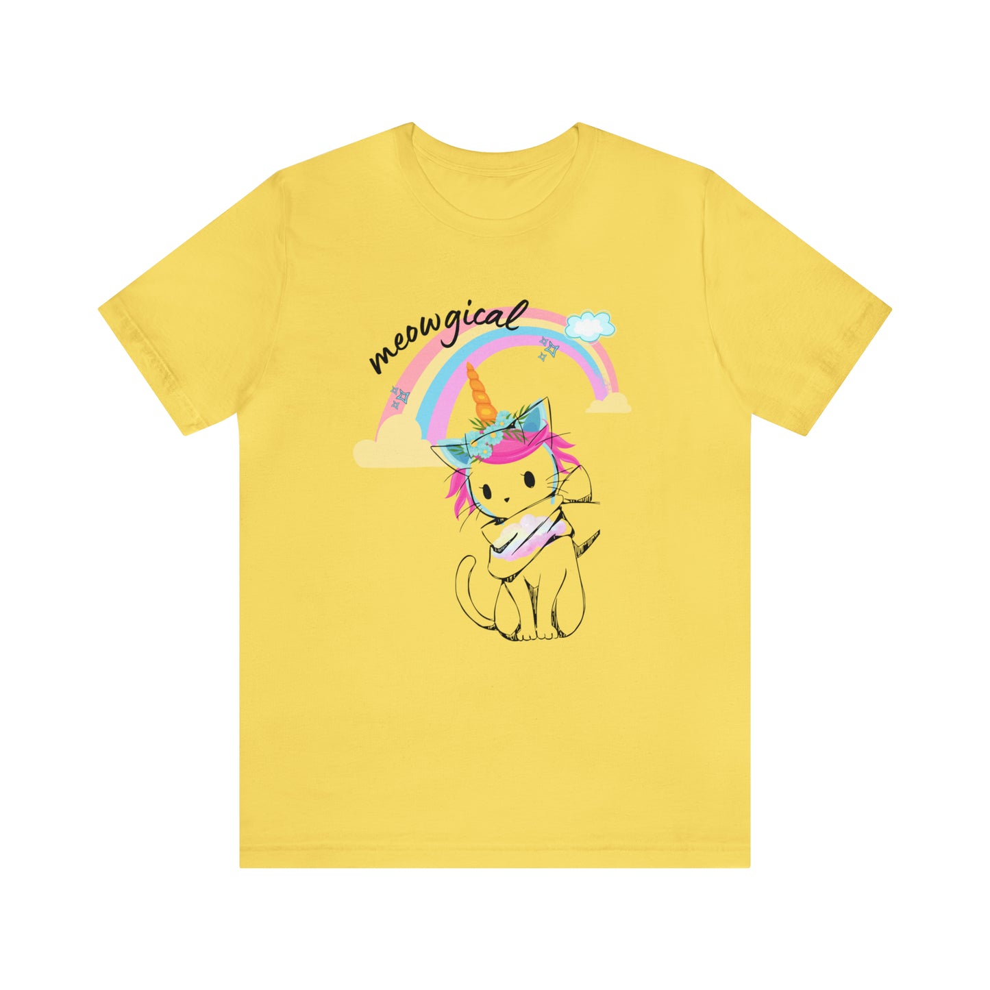 Meowgical Unisex Jersey Short Sleeve Tee