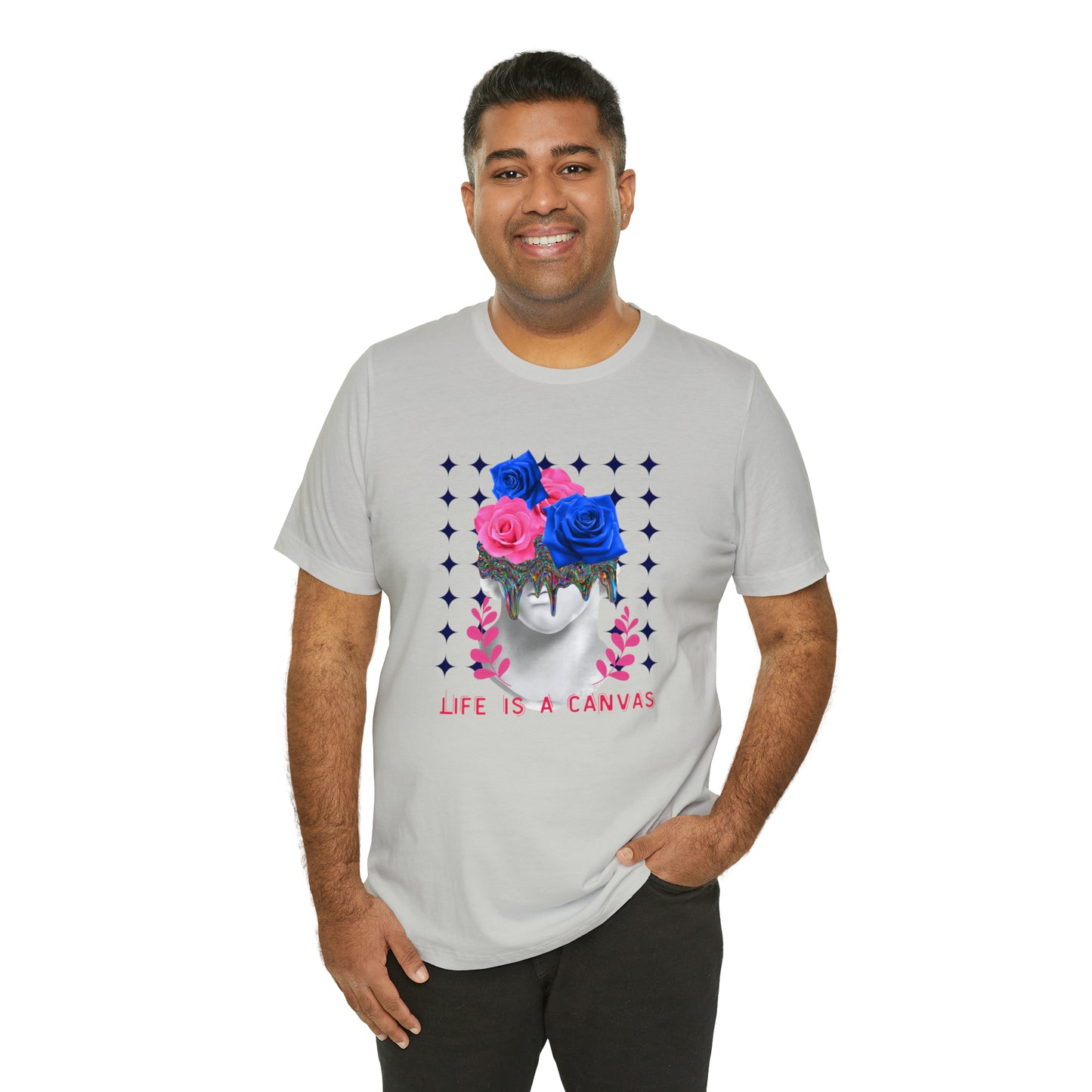 Life is a canvas urban streetwear Unisex Jersey Short Sleeve Tee