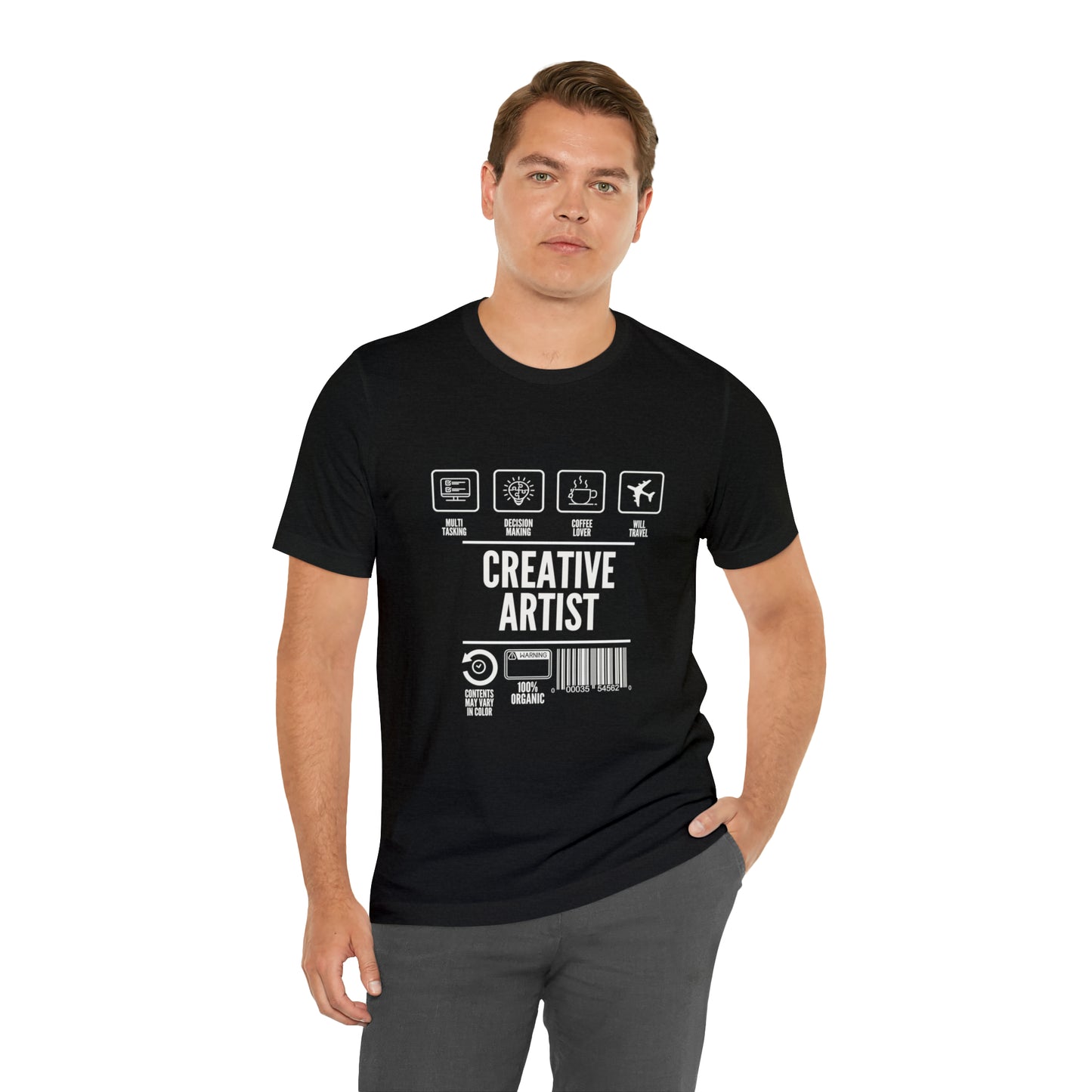 Creative Artist urban streetwear Unisex Jersey Short Sleeve Tee