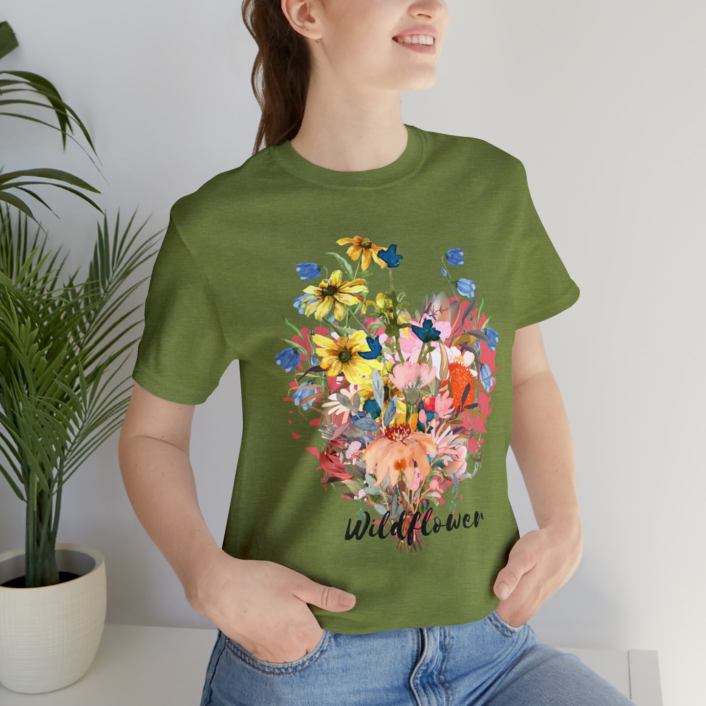 Wildflower Unisex Jersey Short Sleeve Tee