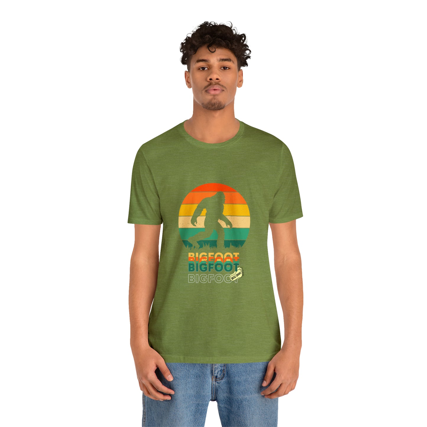 Bigfoot retro Unisex Jersey Short Sleeve Tee