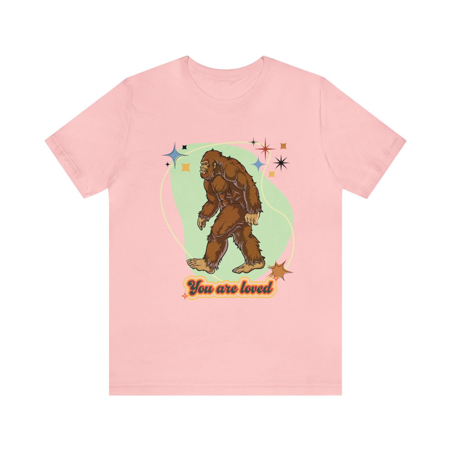 Bigfoot You are loved Unisex Jersey Short Sleeve Tee