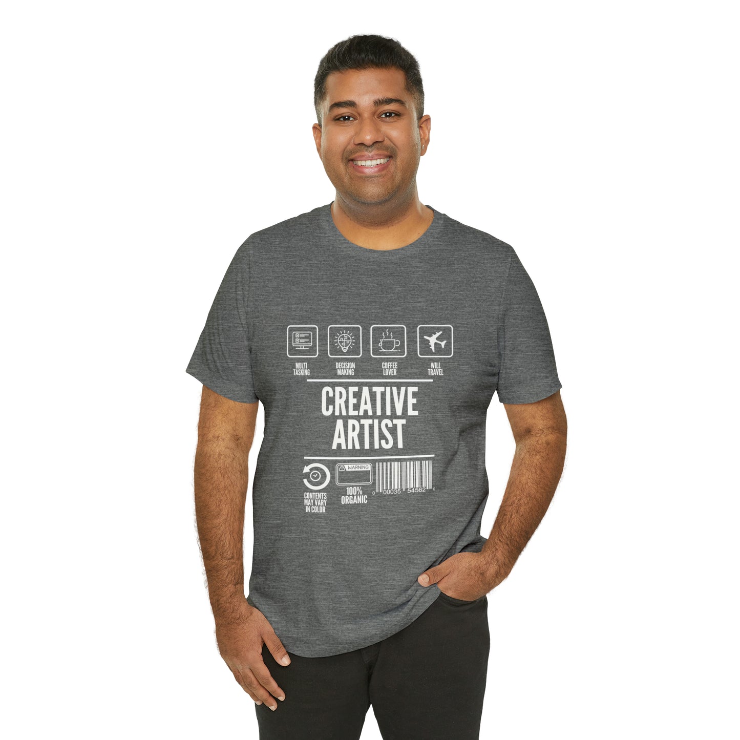 Creative Artist urban streetwear Unisex Jersey Short Sleeve Tee