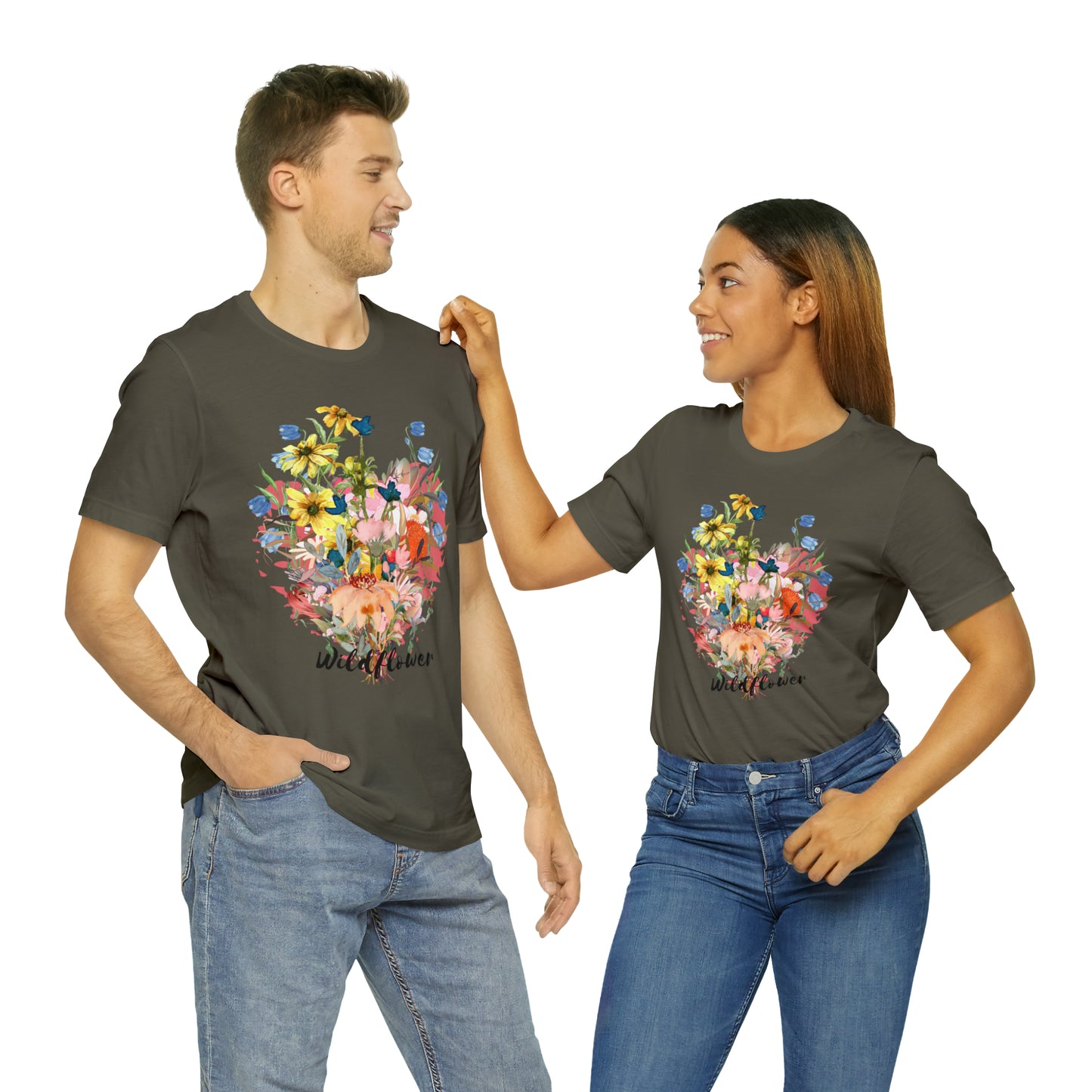 Wildflower Unisex Jersey Short Sleeve Tee