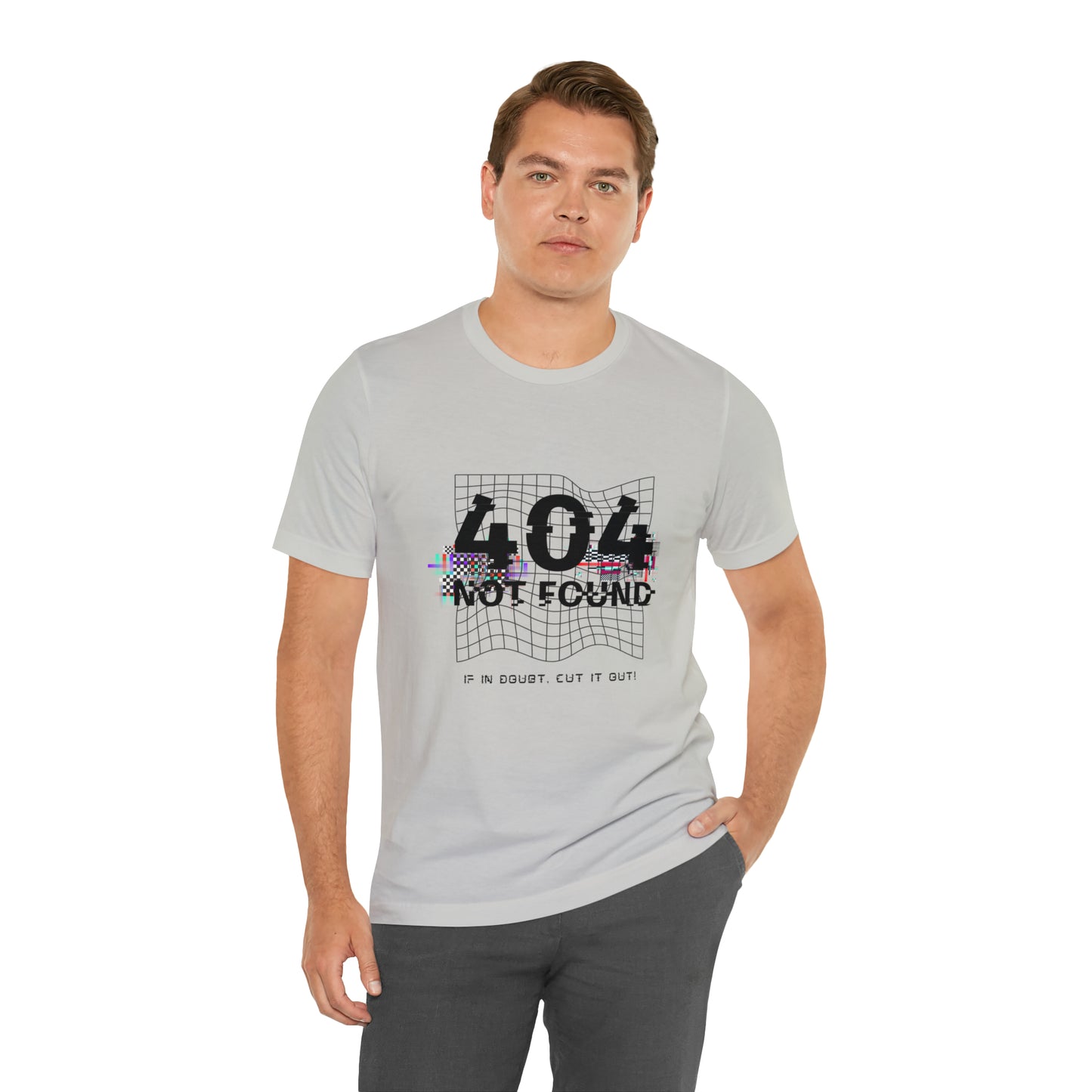 404 Not found Unisex Jersey Short Sleeve Tee