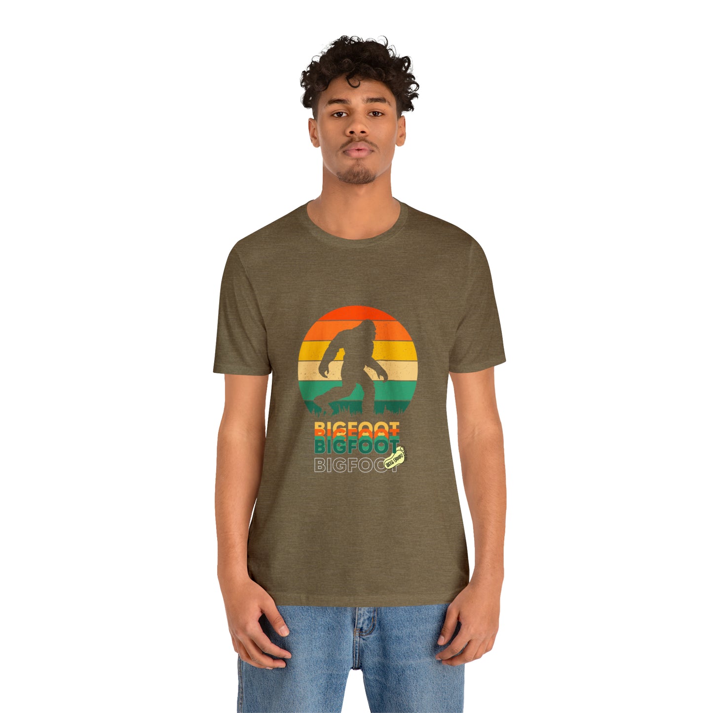 Bigfoot retro Unisex Jersey Short Sleeve Tee