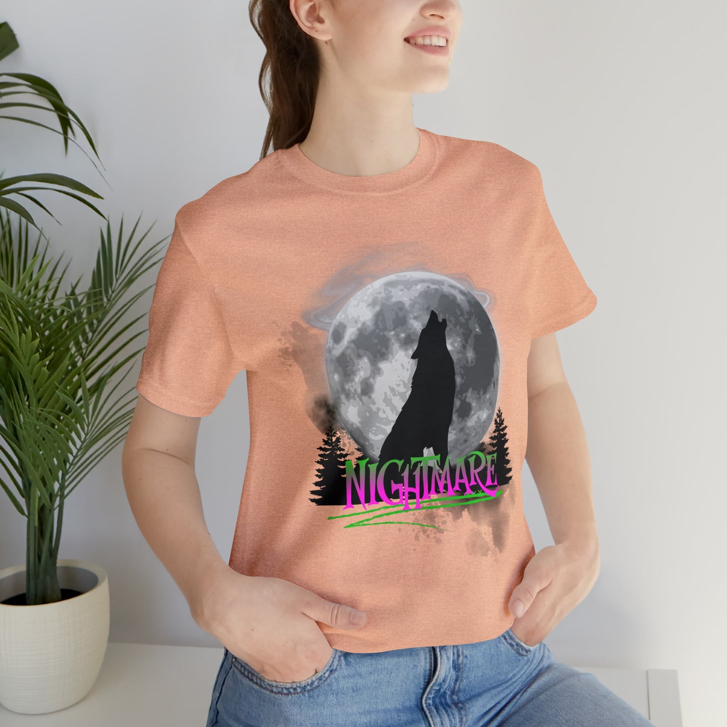 Nightmare Urban streetwear Unisex Jersey Short Sleeve Tee