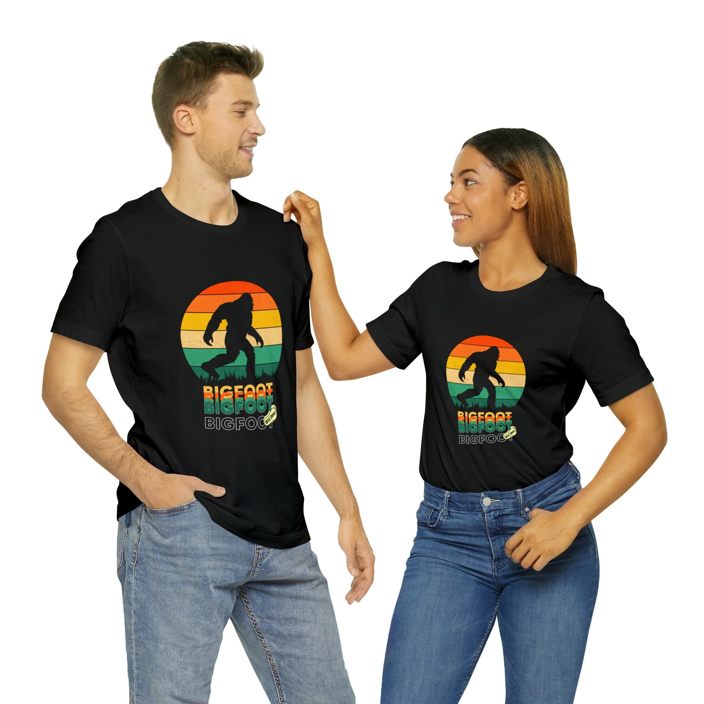 Bigfoot retro Unisex Jersey Short Sleeve Tee