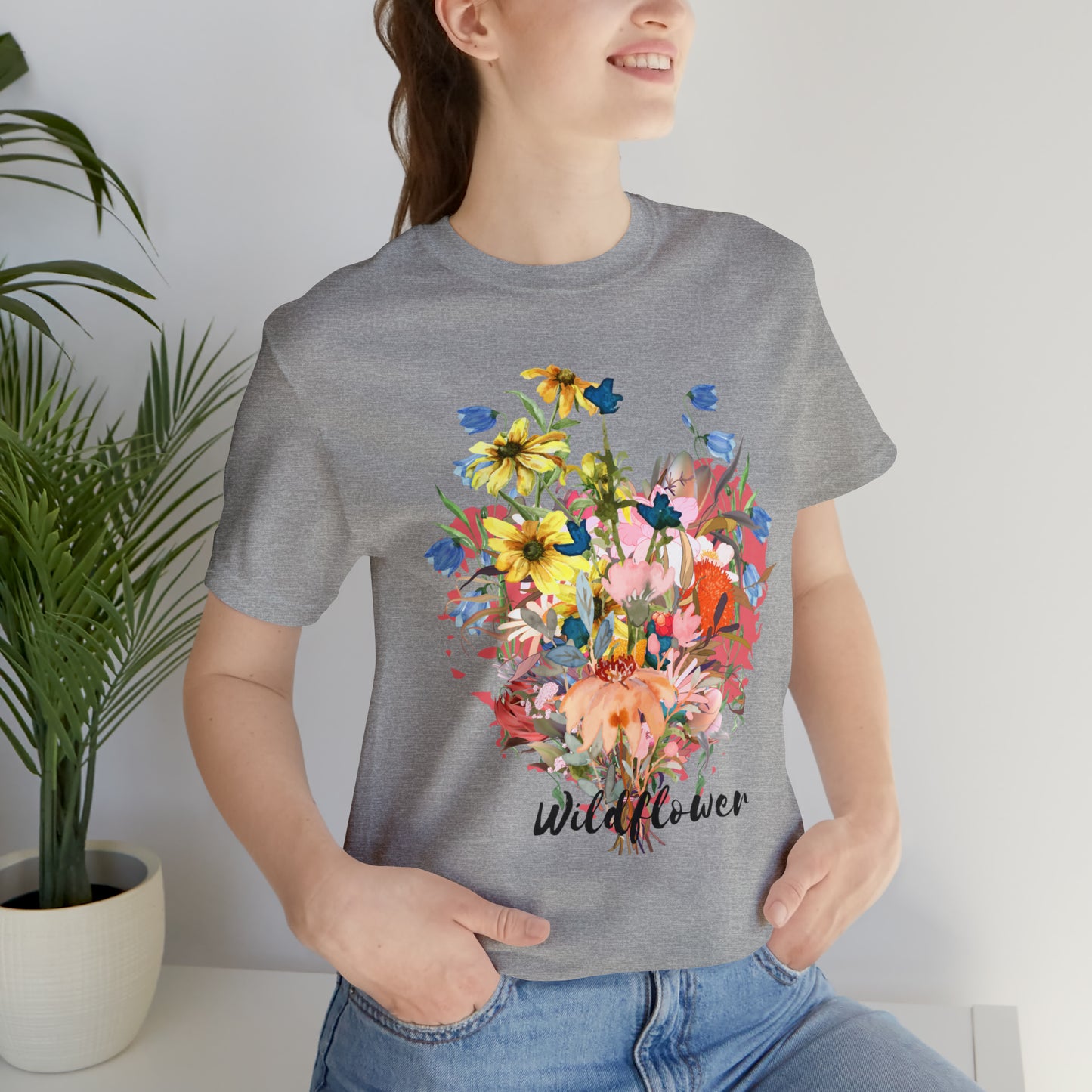 Wildflower Unisex Jersey Short Sleeve Tee