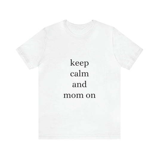 Mom Life Unisex Jersey Short Sleeve Tee