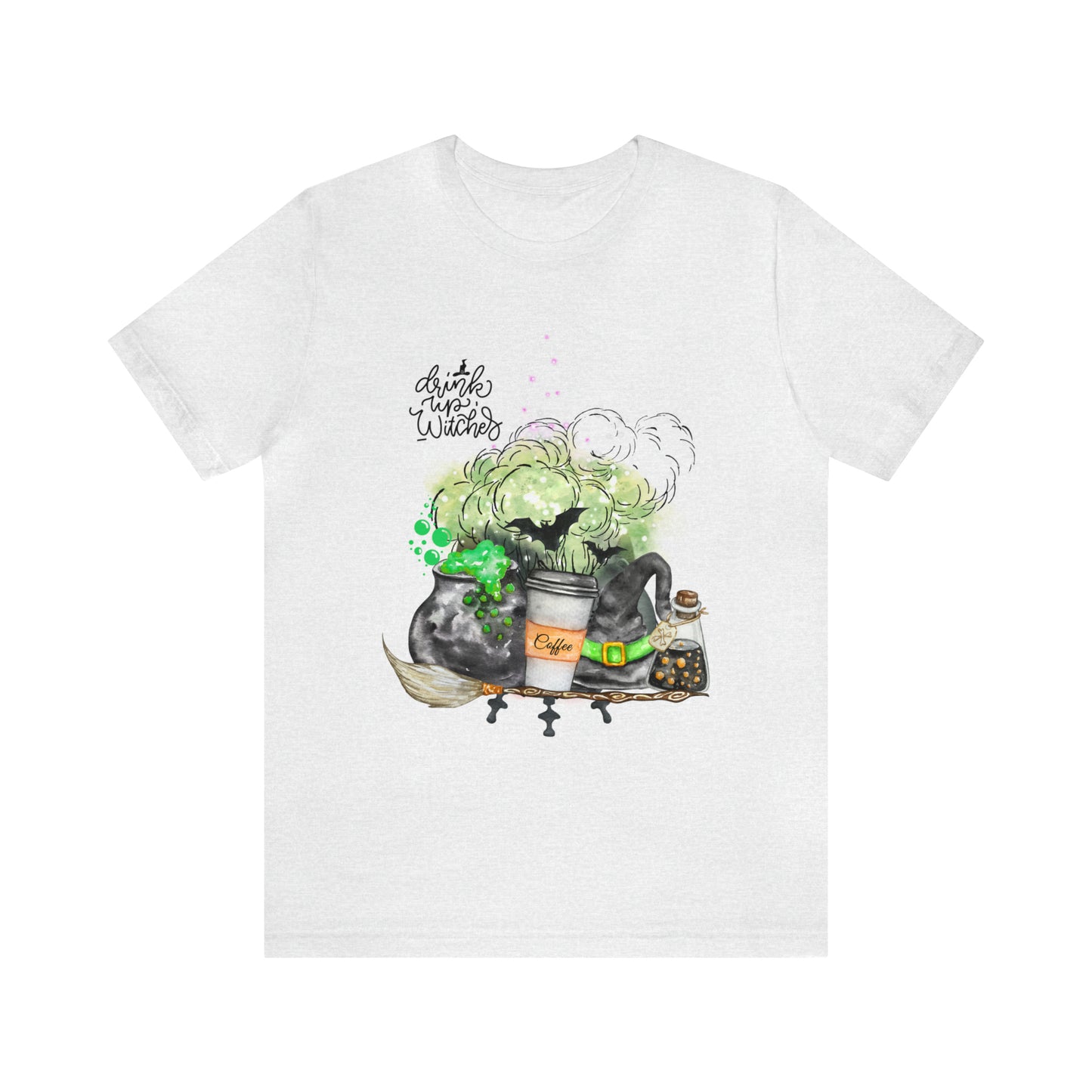 Halloween Witch Unisex Jersey Short Sleeve Tee