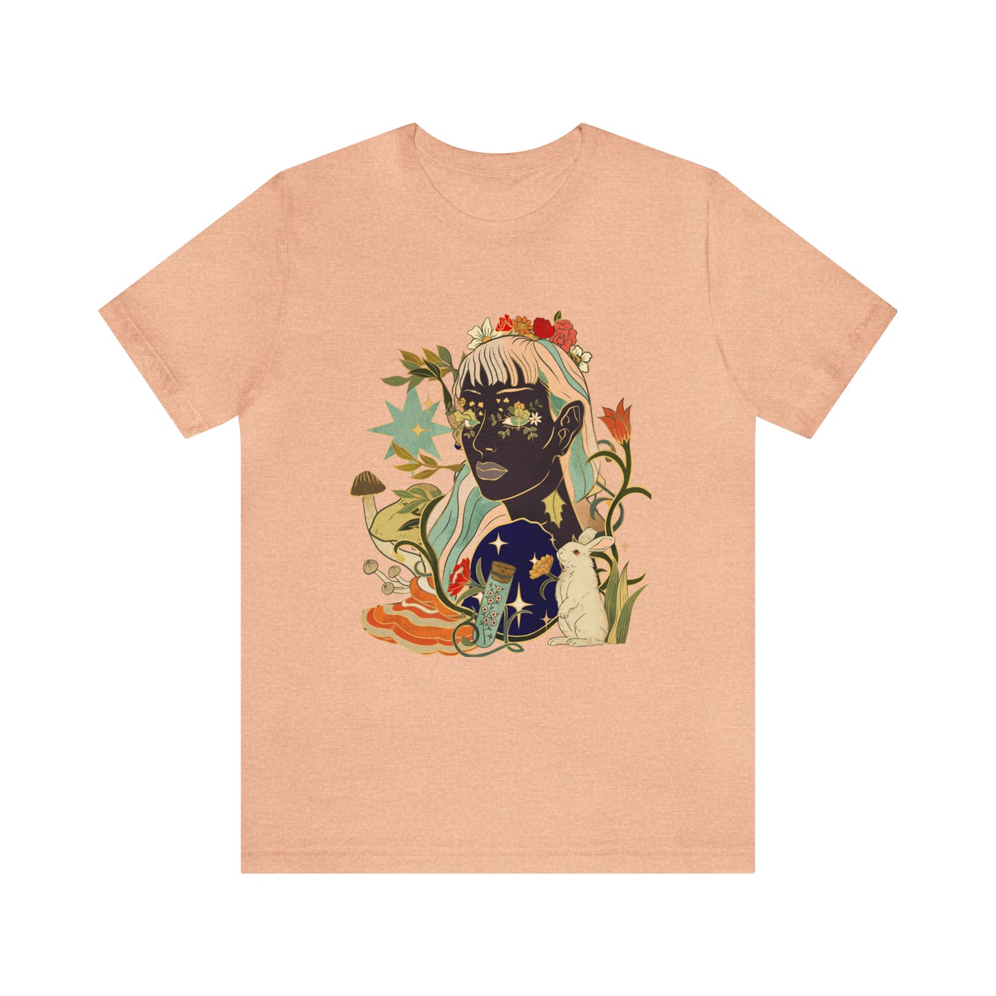 Fairy Vintage cottage Unisex Jersey Short Sleeve Tee