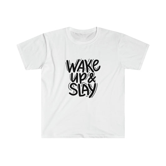 Wake up and slay Unisex Softstyle T-Shirt