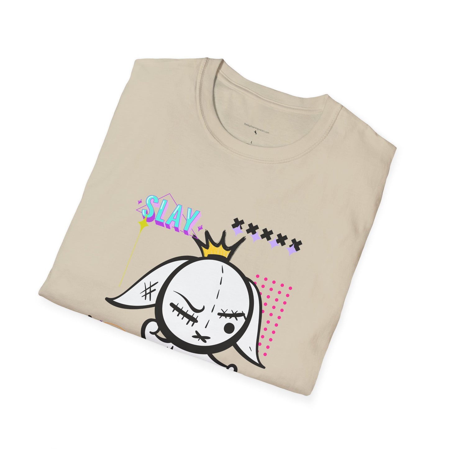 Graffiti bunny Slay  Unisex Softstyle T-Shirt