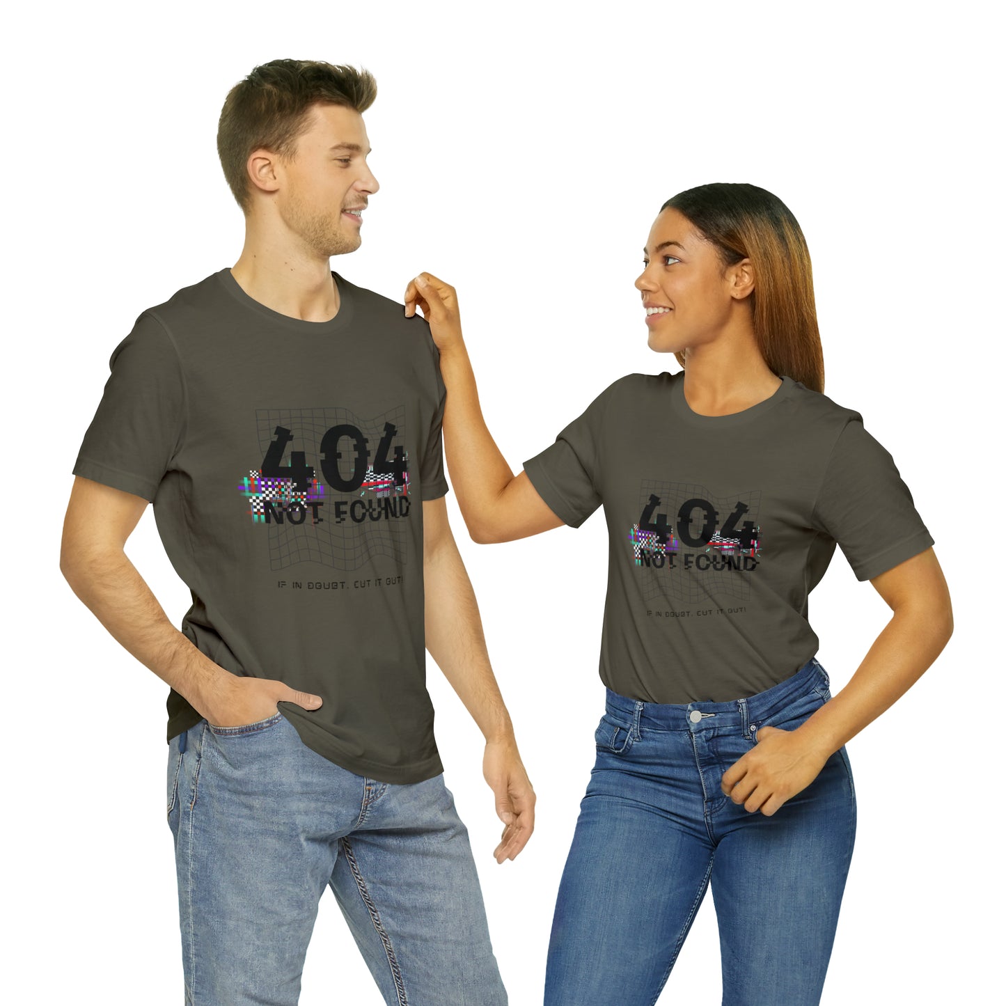 404 Not found Unisex Jersey Short Sleeve Tee