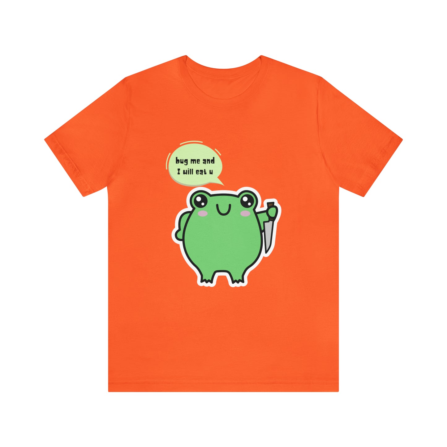 Frog kawaii cute Unisex Jersey Short Sleeve Tee