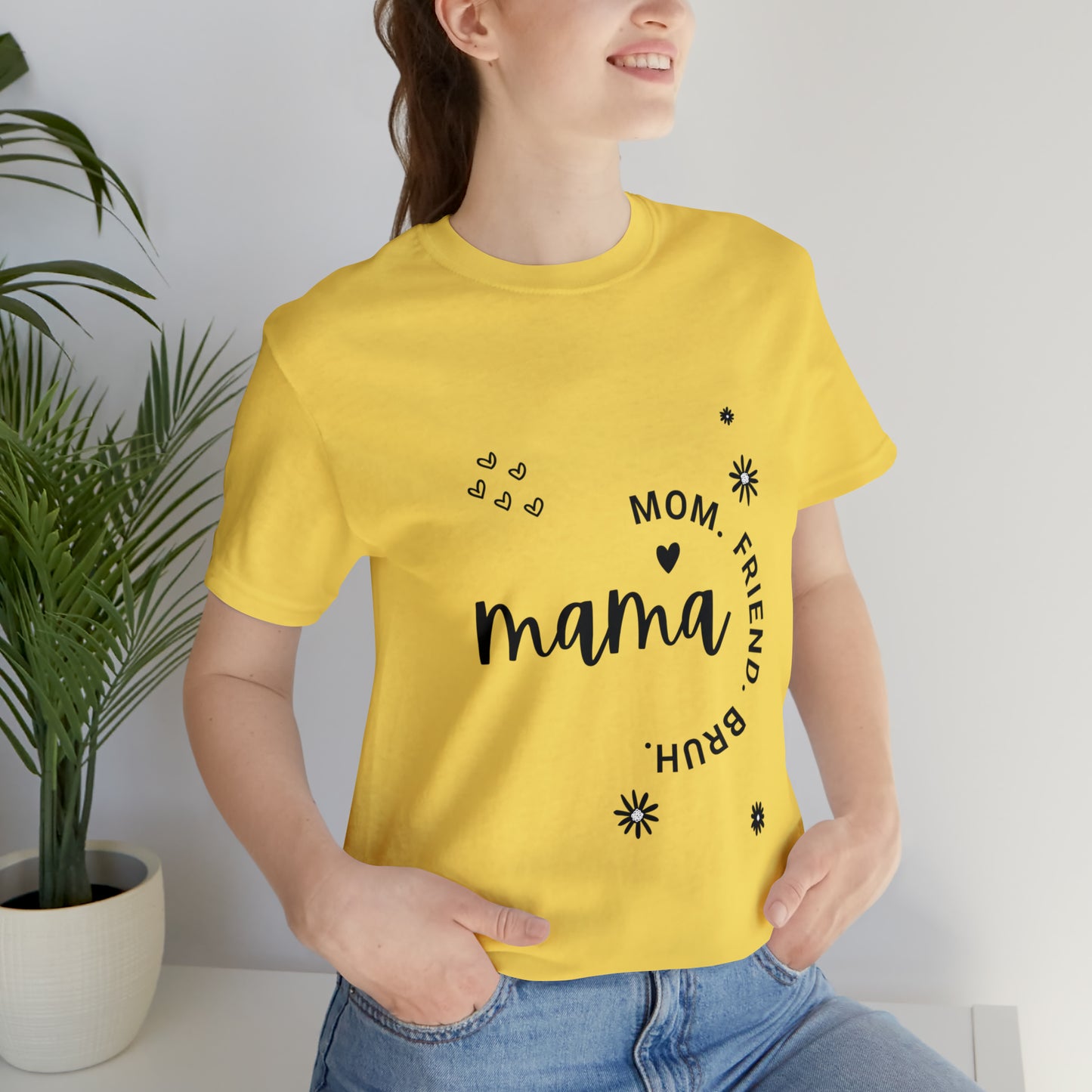 Mom Life Unisex Jersey Short Sleeve Tee