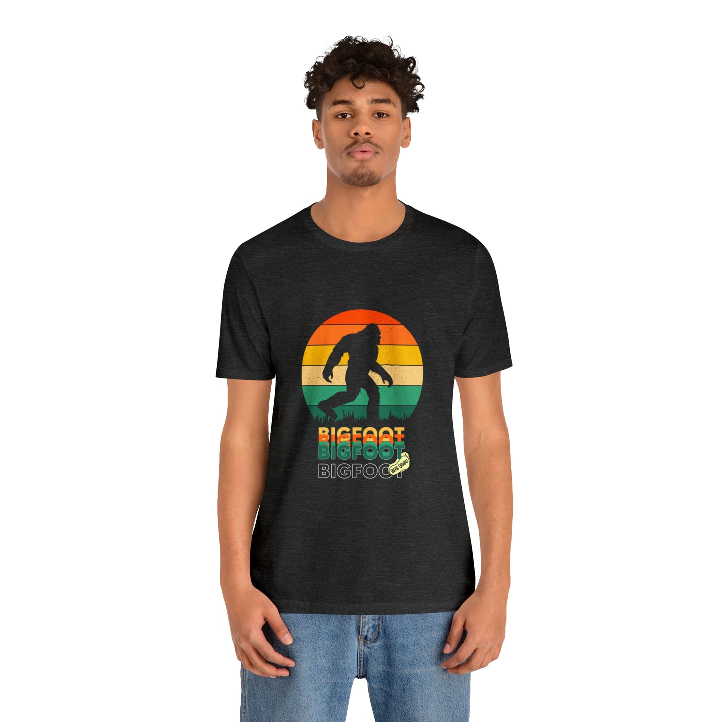 Bigfoot retro Unisex Jersey Short Sleeve Tee