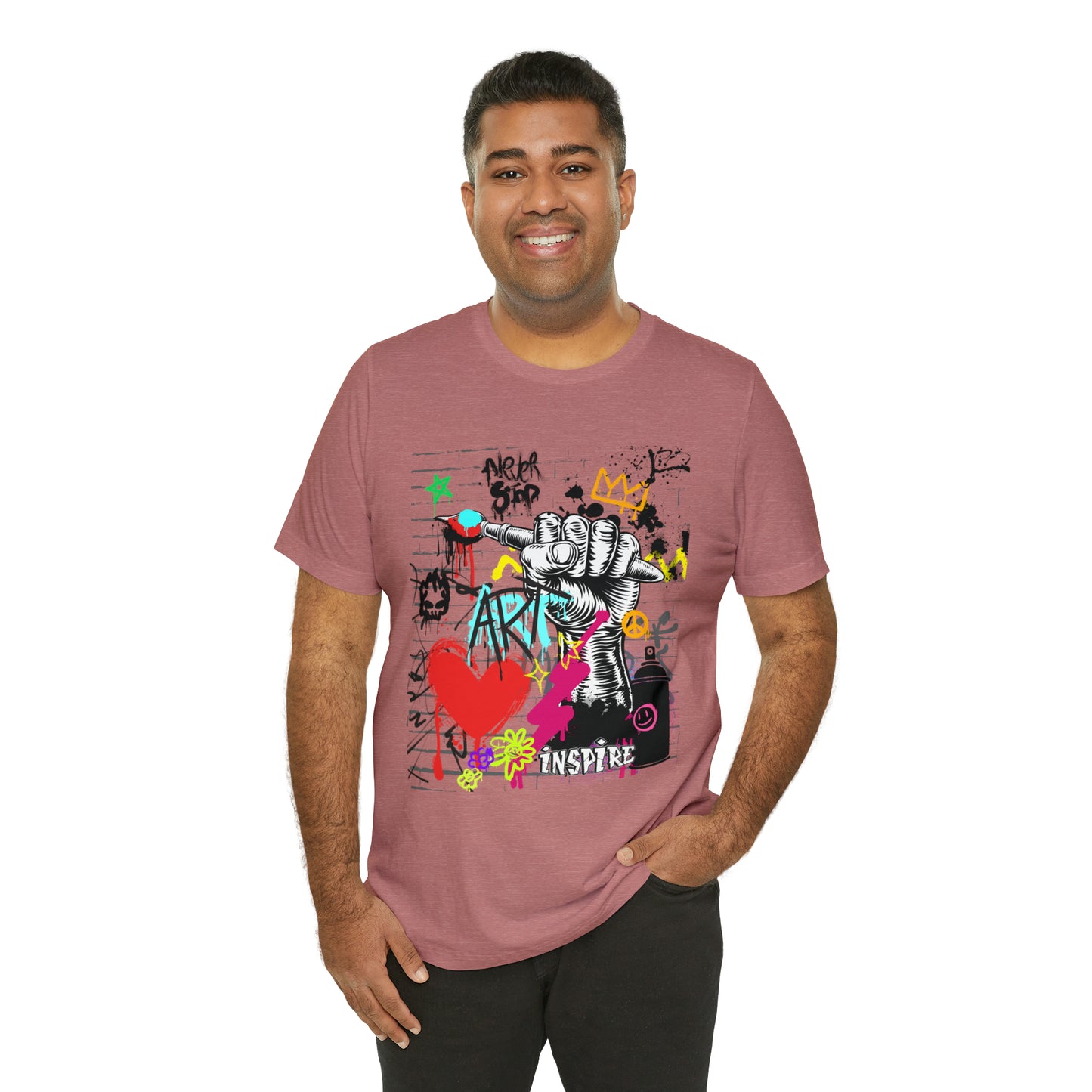 Artist graffiti urban Unisex Jersey Short Sleeve Tee