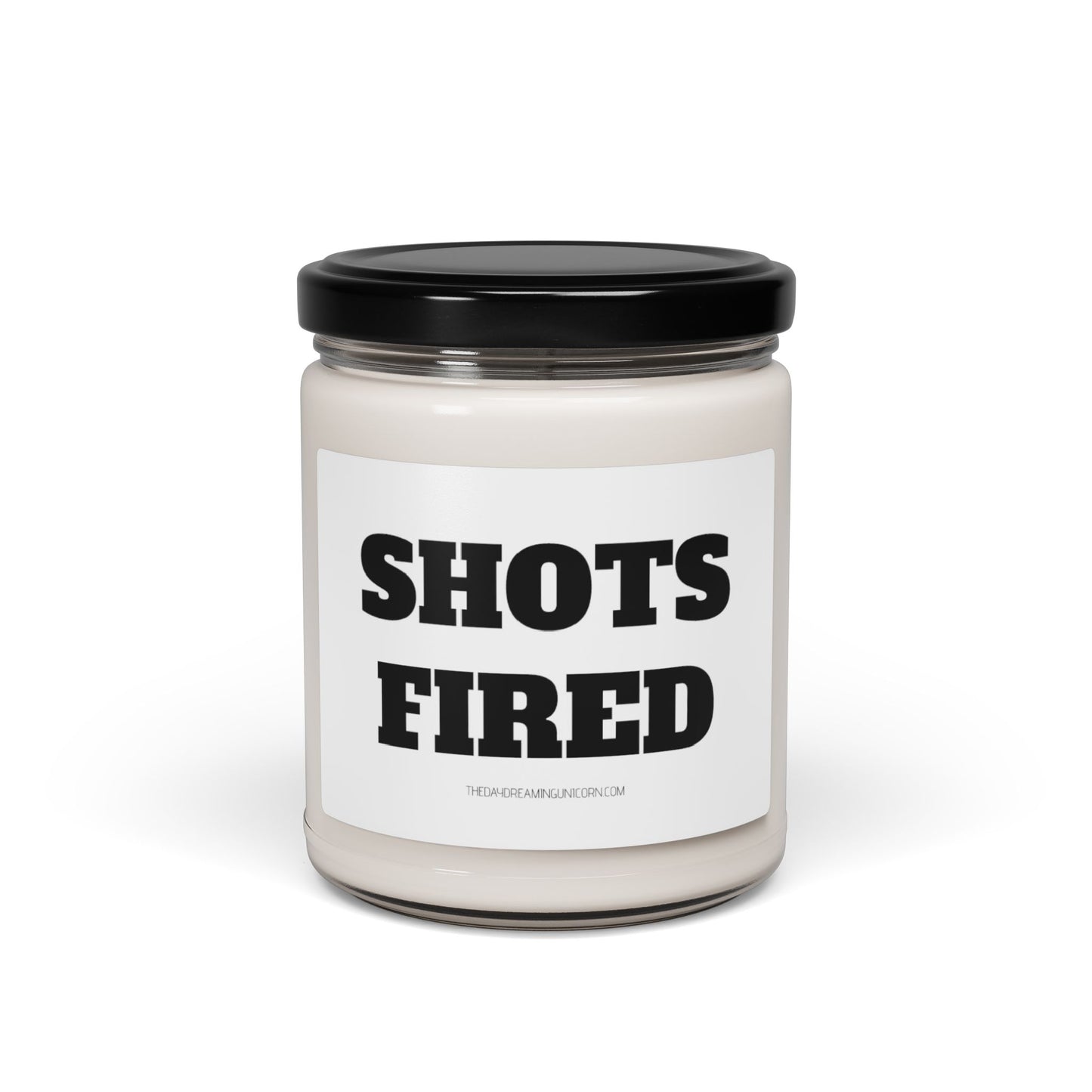 Shots fired Scented Soy Candle, 9oz