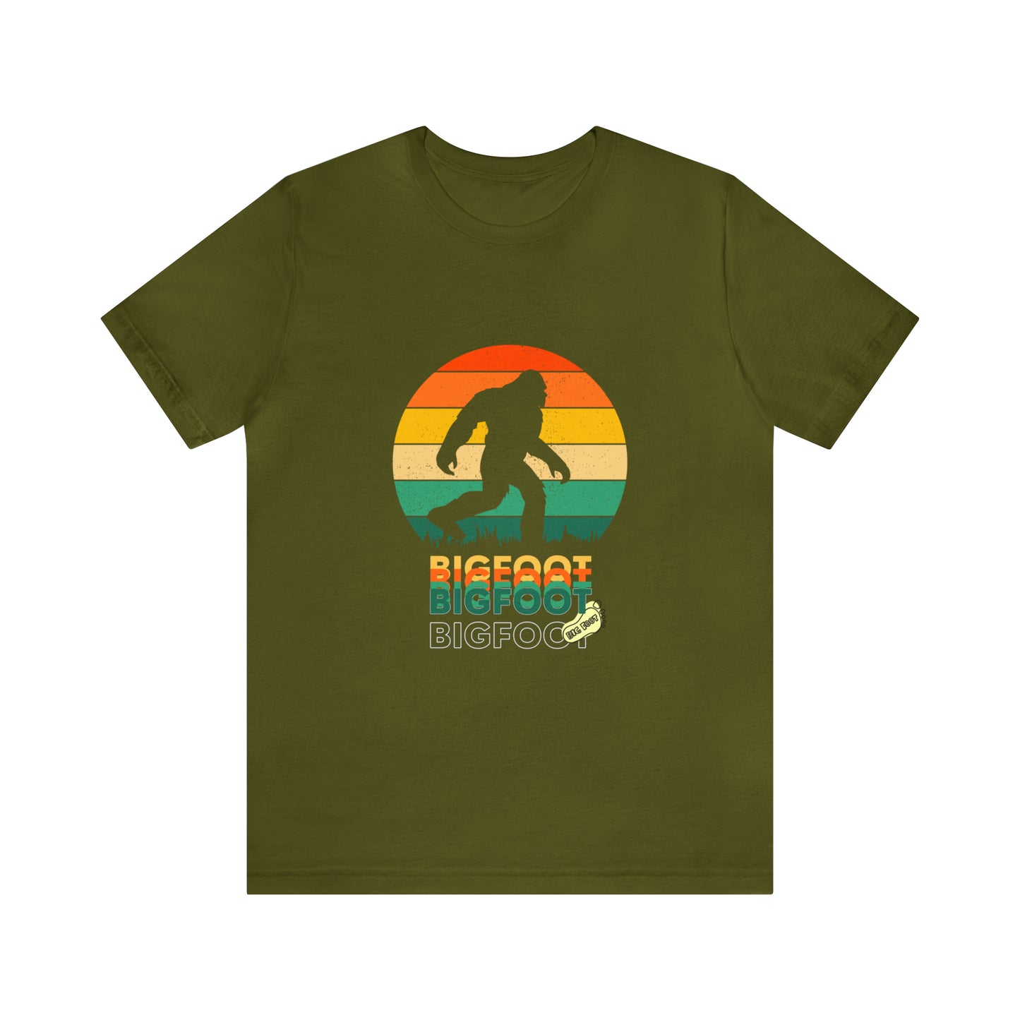 Bigfoot retro Unisex Jersey Short Sleeve Tee