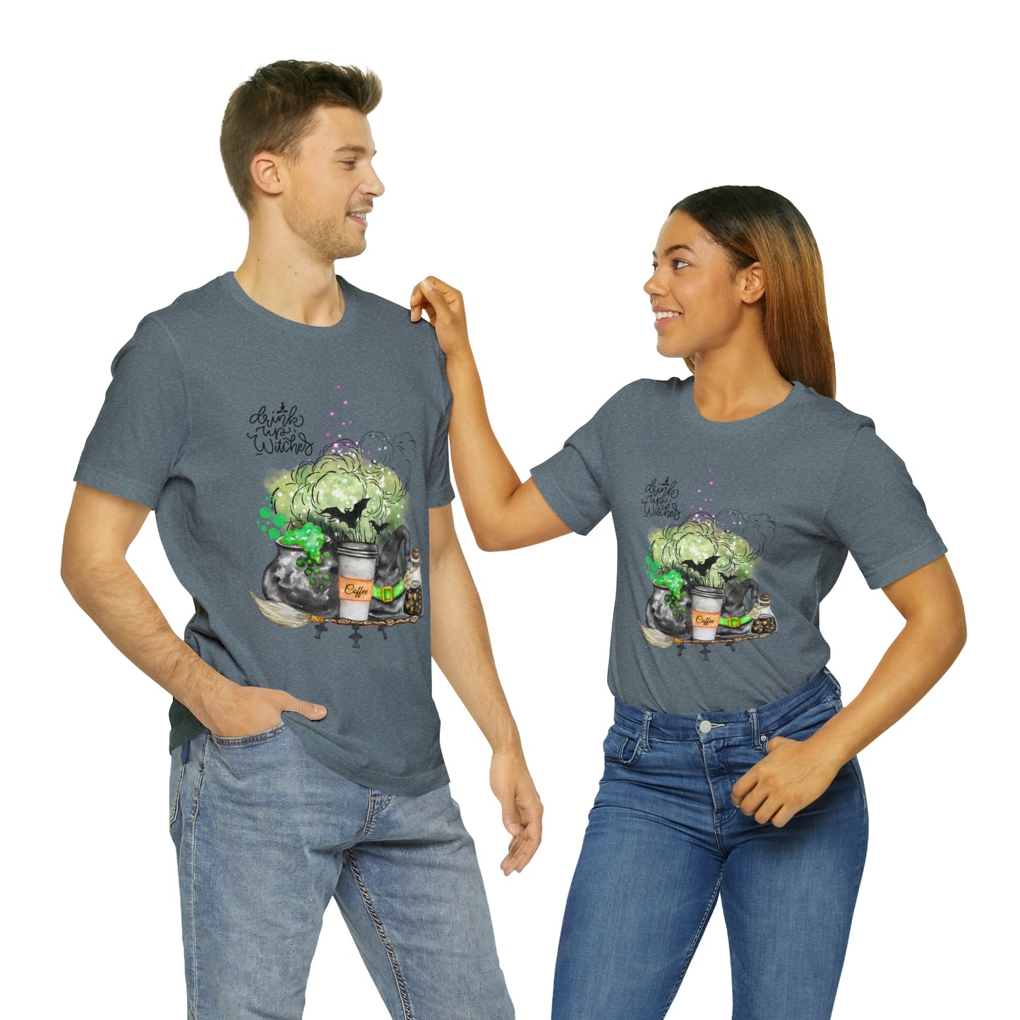 Halloween Witch Unisex Jersey Short Sleeve Tee