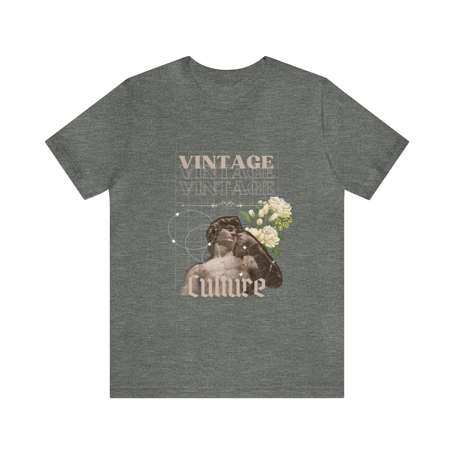 Vintage culture streetwear Unisex Jersey Short Sleeve Tee