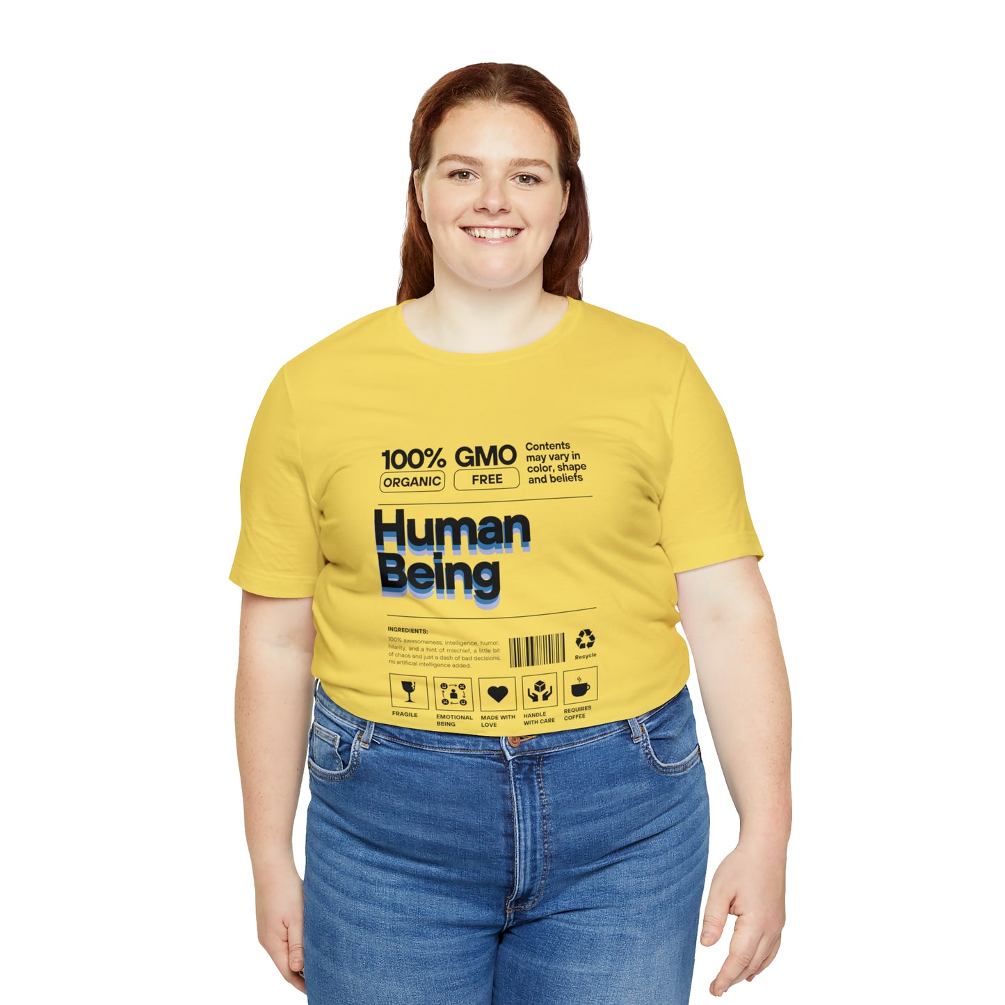 Human being Unisex Jersey Short Sleeve Tee