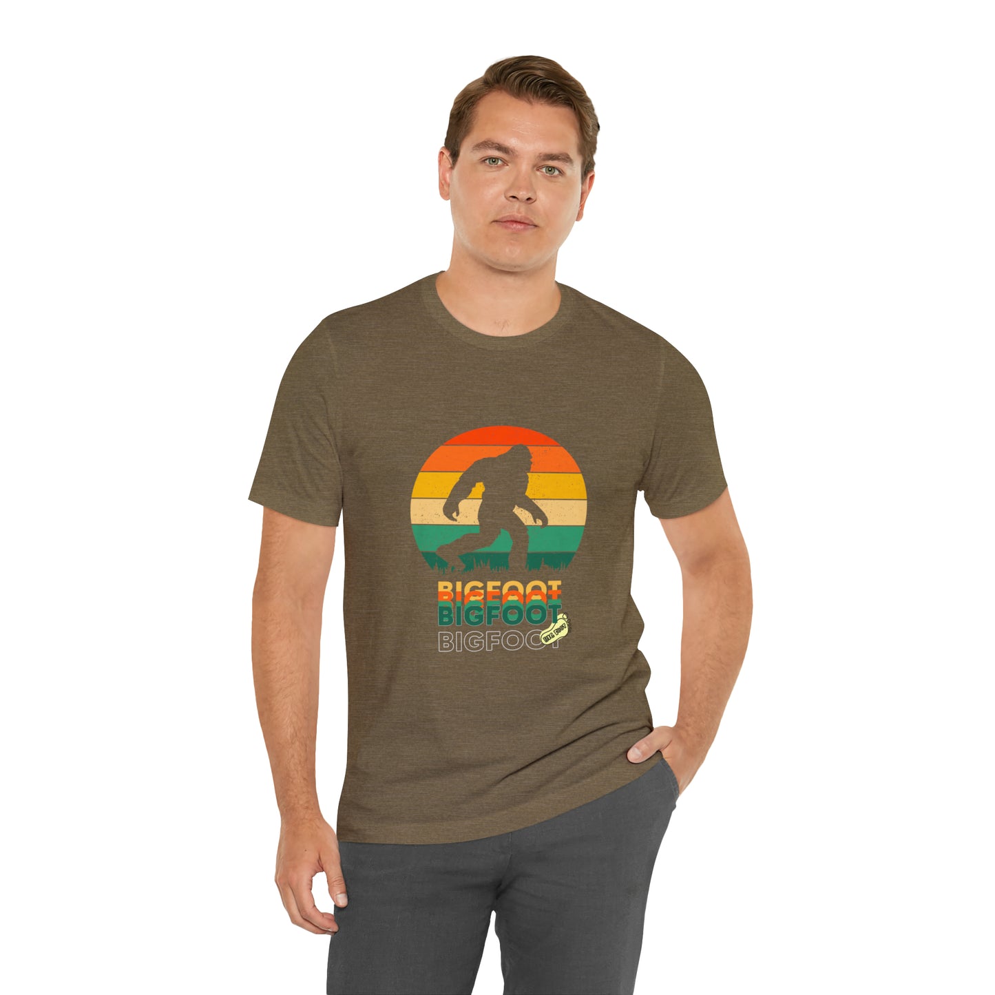 Bigfoot retro Unisex Jersey Short Sleeve Tee