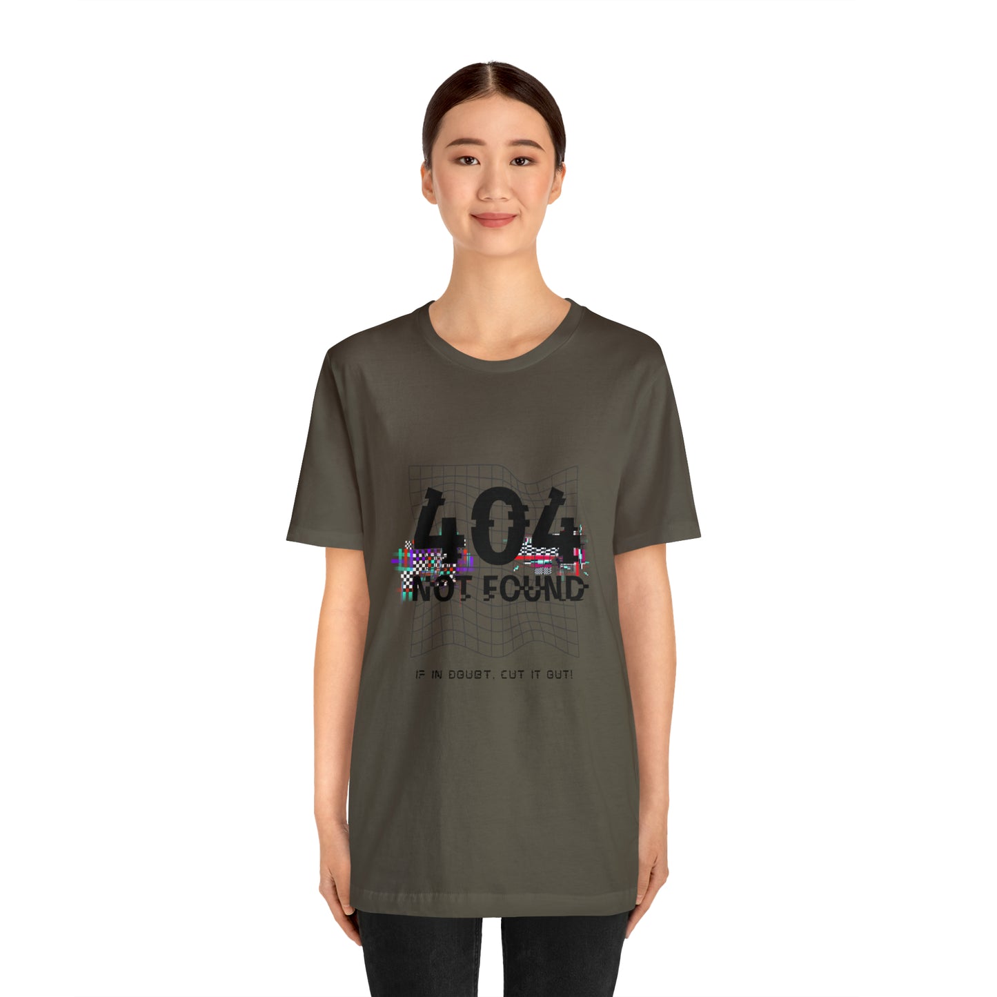 404 Not found Unisex Jersey Short Sleeve Tee