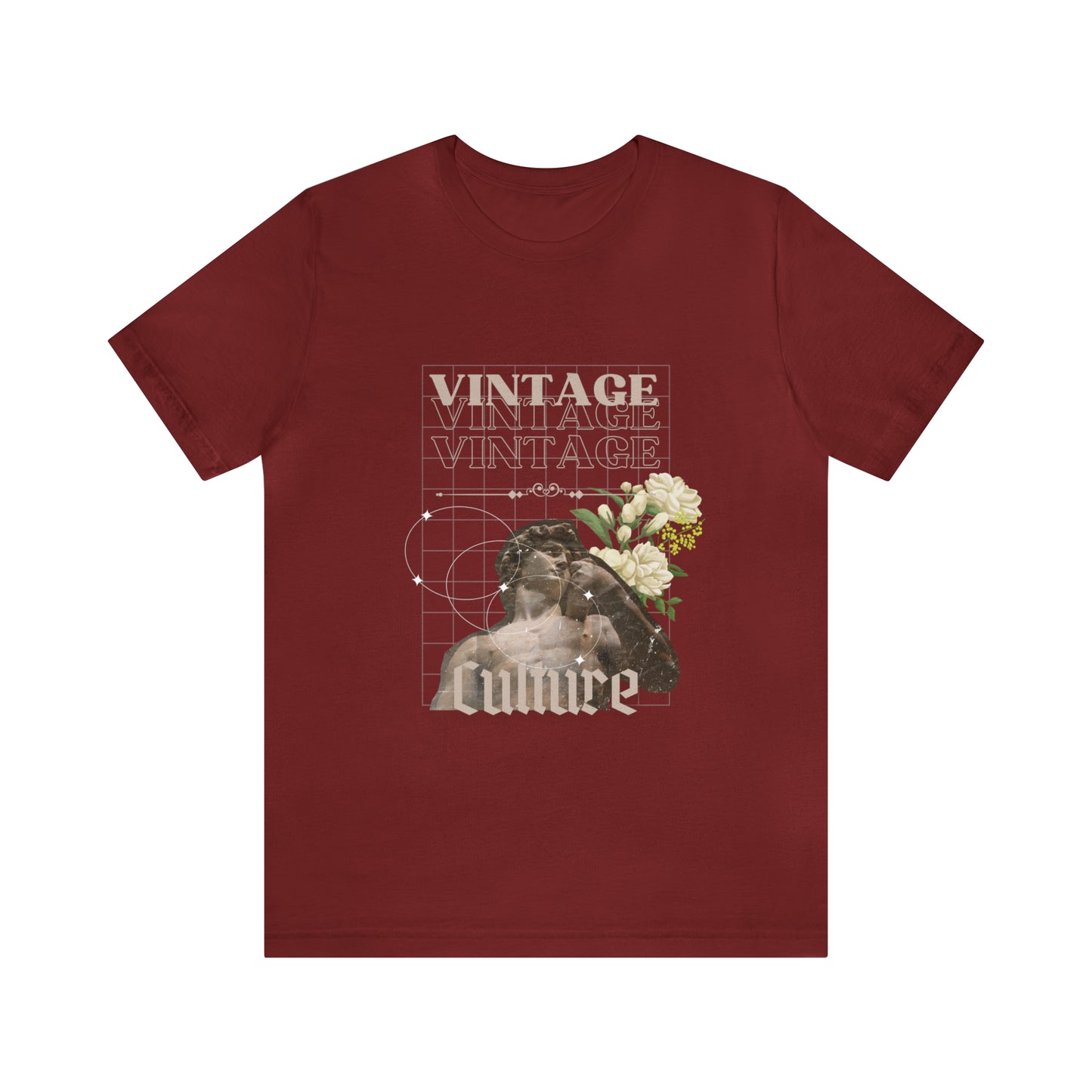 Vintage culture streetwear Unisex Jersey Short Sleeve Tee