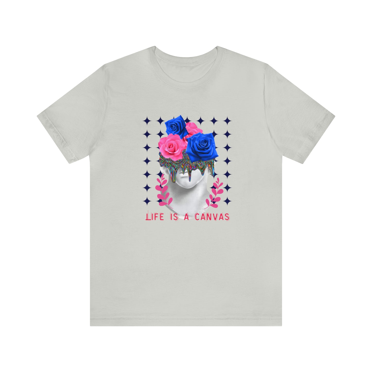 Life is a canvas urban streetwear Unisex Jersey Short Sleeve Tee