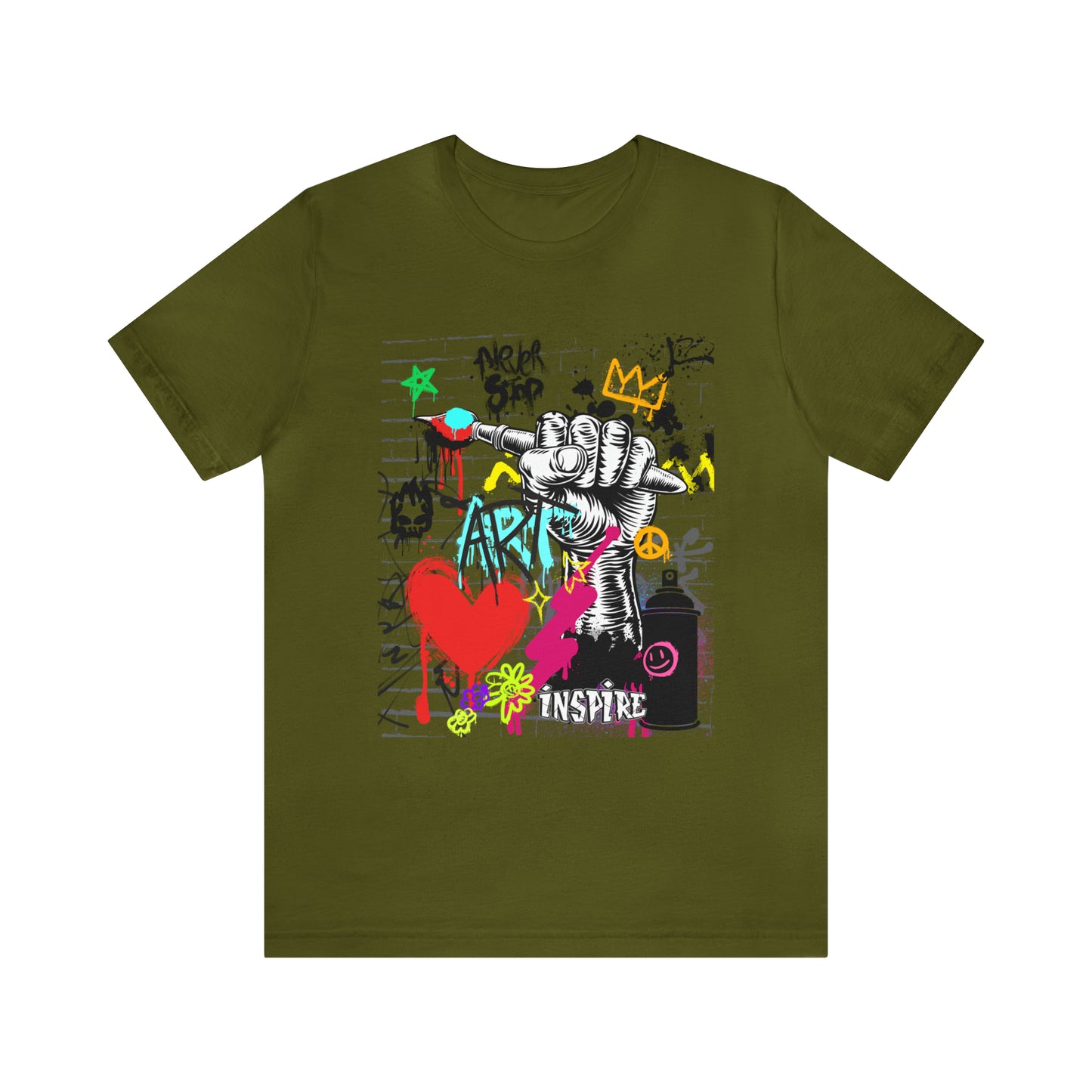 Artist graffiti urban Unisex Jersey Short Sleeve Tee